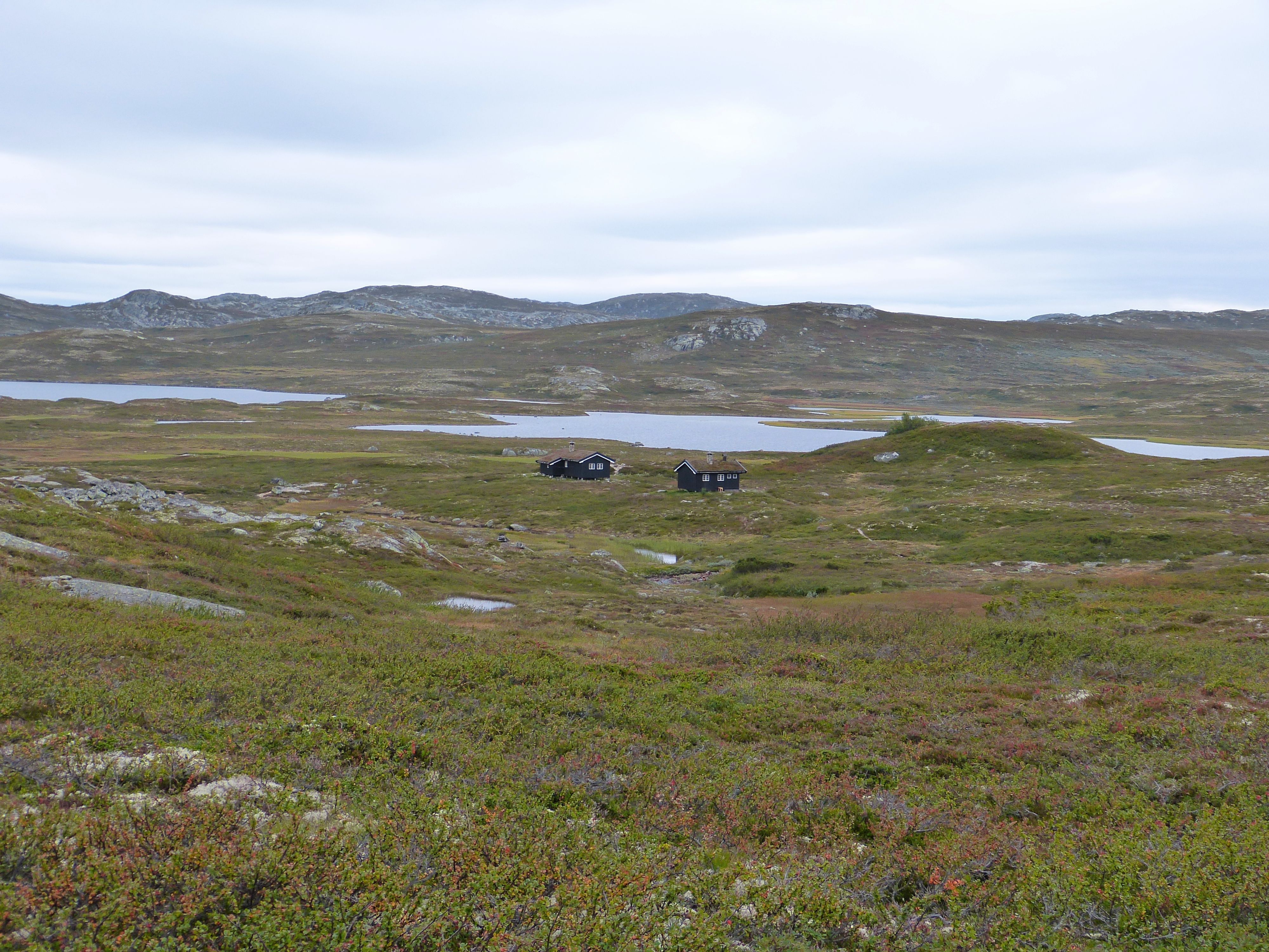 Helberghytta Våervatn Norwegen 2013