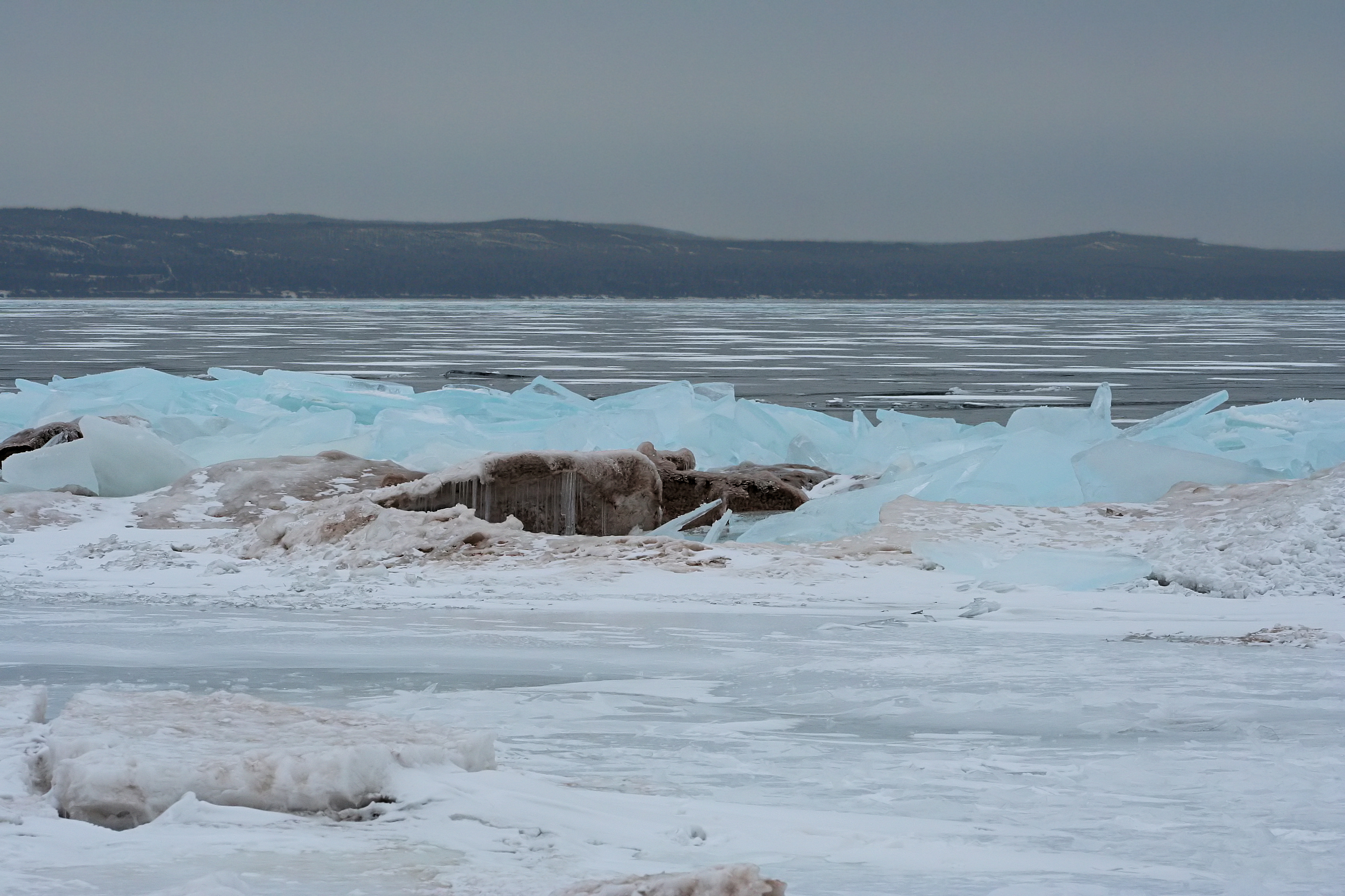 Ice on Lake Superior edit