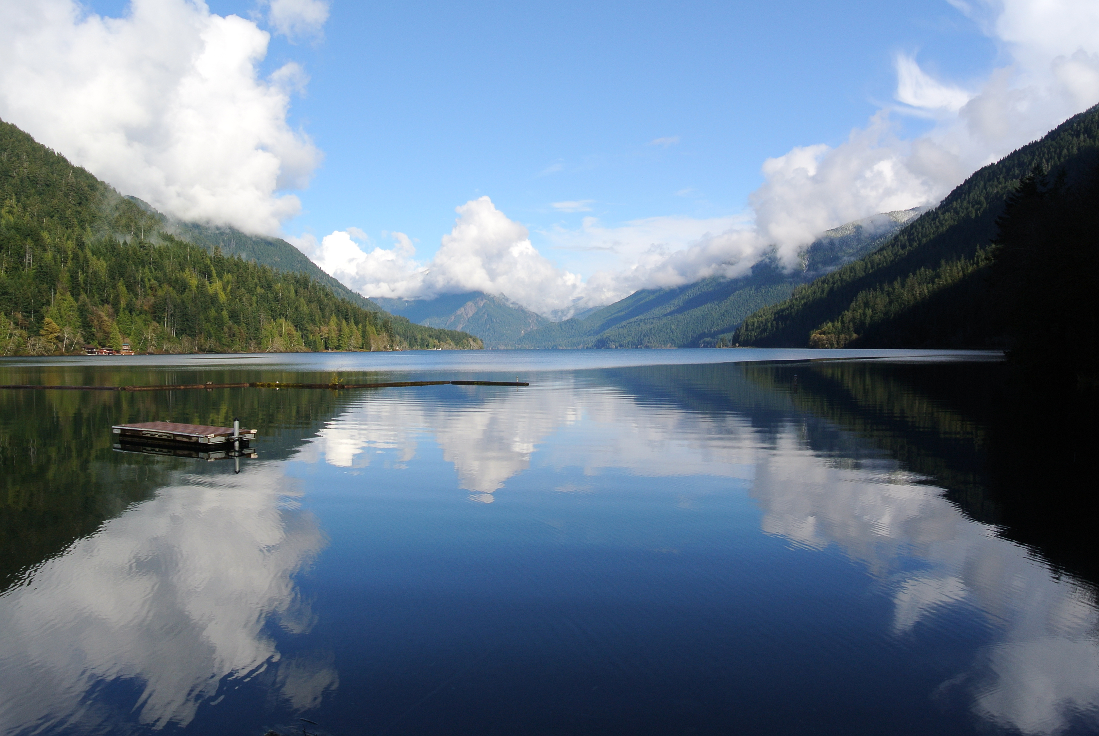 Lake Crescent spring