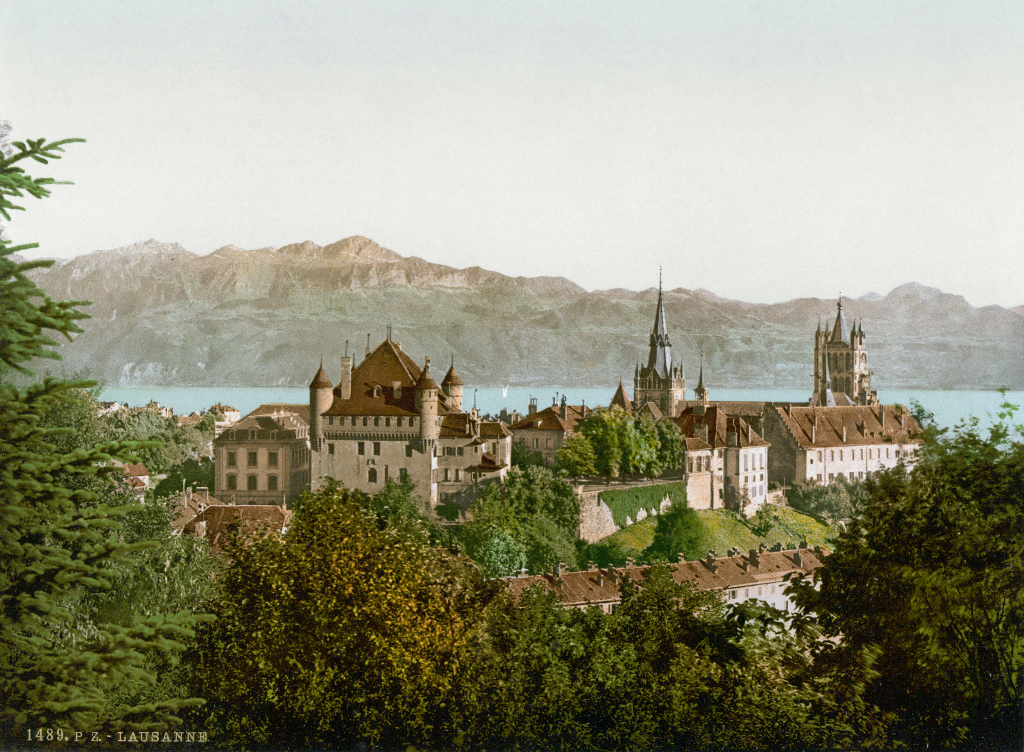 Lausanne um 1900