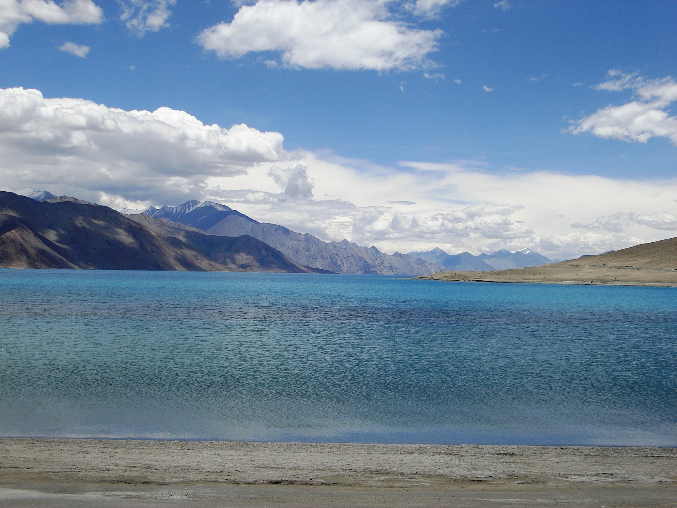 Pangong Tso Blue water