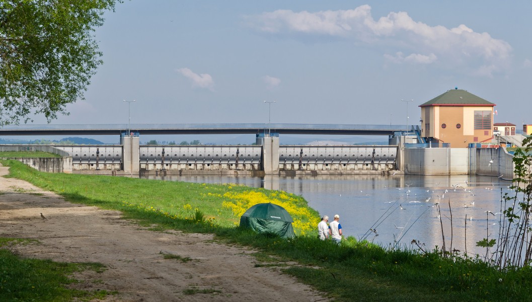 2014 Zapora na Jeziorze Paczkowskim, w Kozielnie 03