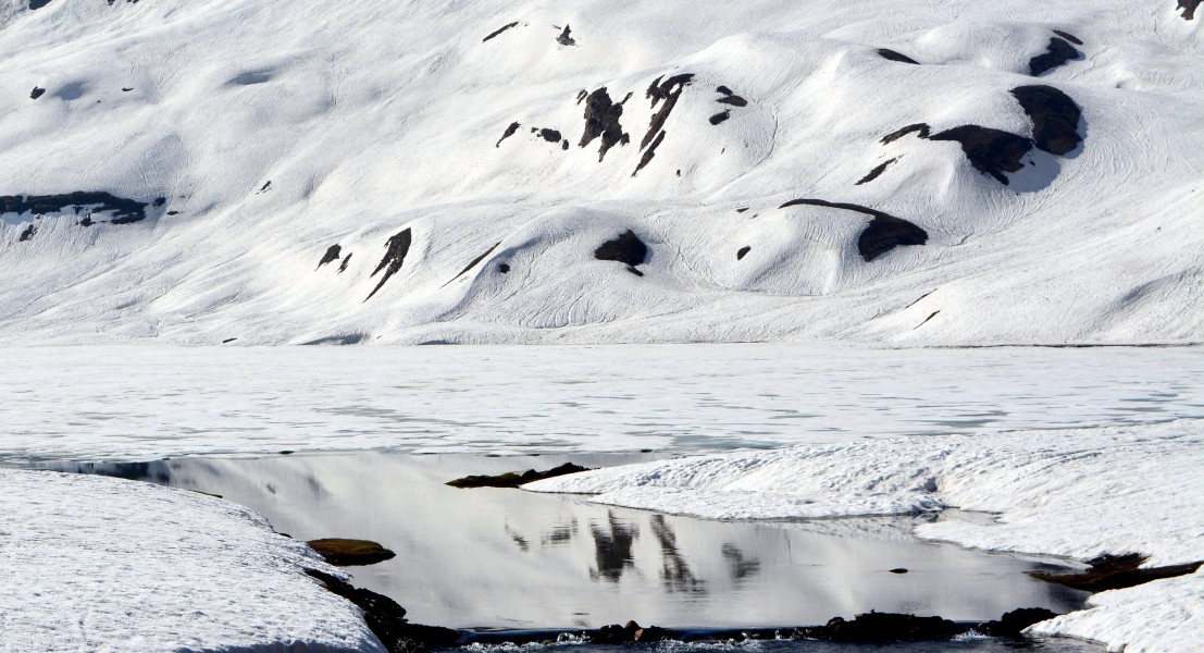 Frozen lake dudipatsar