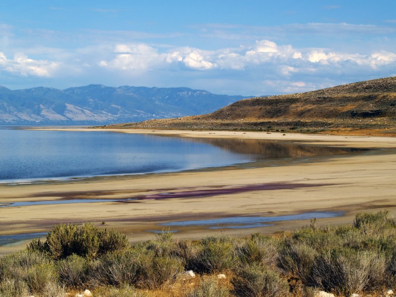 Great Salt Lake Utah USA 2005