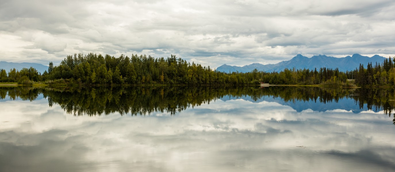 Lago de las Reflexiones, Palmer, Alaska, Estados Unidos, 2017-08-22, DD 20