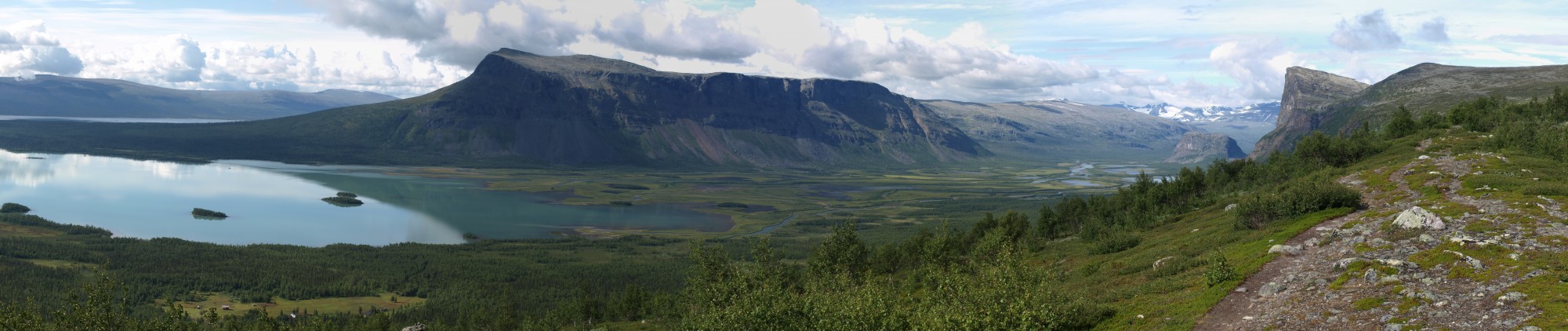 Laitaure, Aktse, Rapadalen, Skierfe