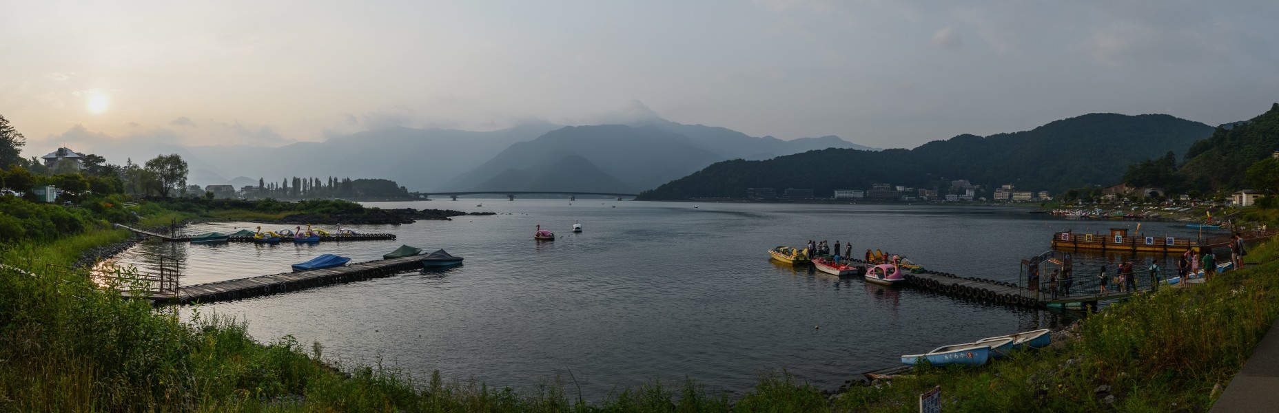 Lake Kawaguchi Panorama