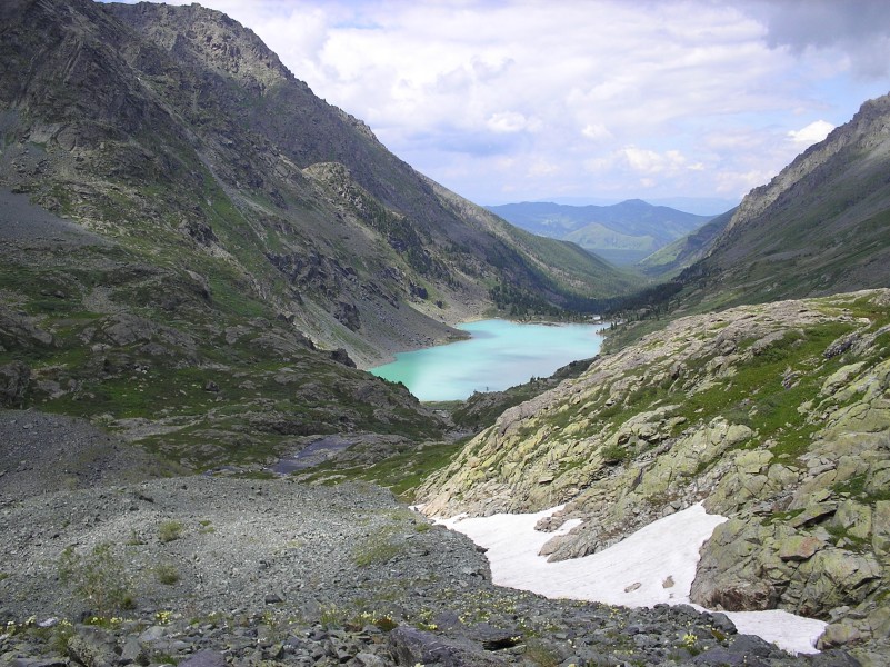 Lake Kuyguk in the valley