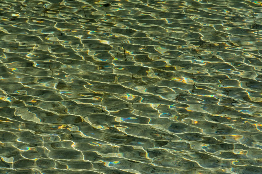 Mallnitz Stappitzer See Wasseroberfläche 02