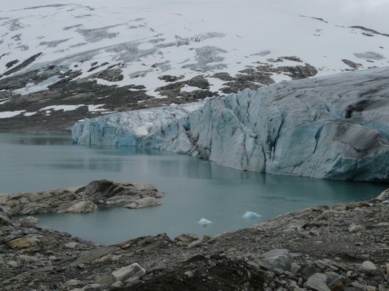 P1000364Gletsjer bij Styggevatnet