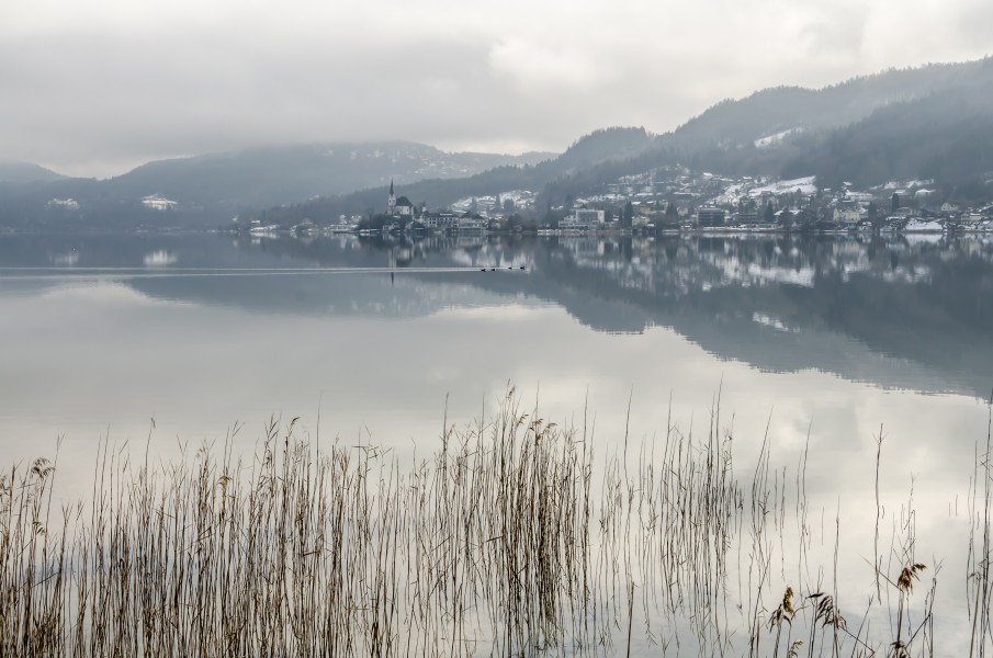 Poertschach Halbinselpromenade Maria Woerth-Blick 23022015 4921