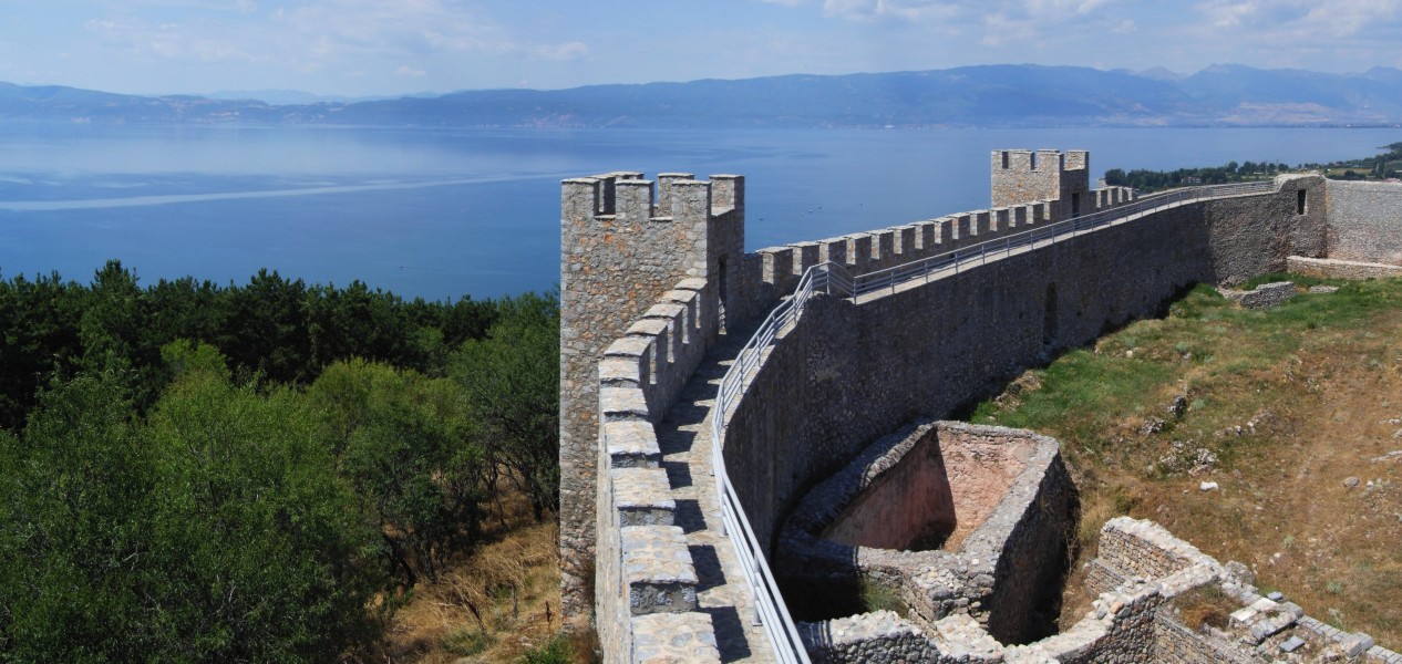 Samuil's Fortress and Ohrid Lake