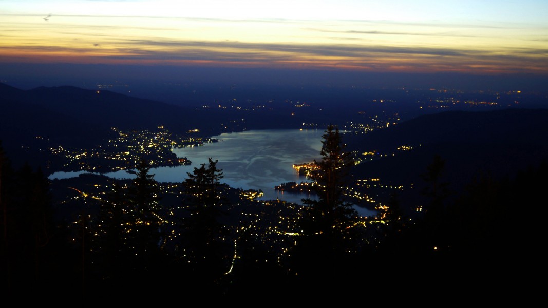 Tegernsee At Night
