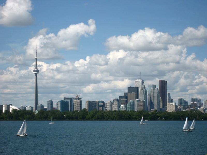 Toronto skyline and waterfront