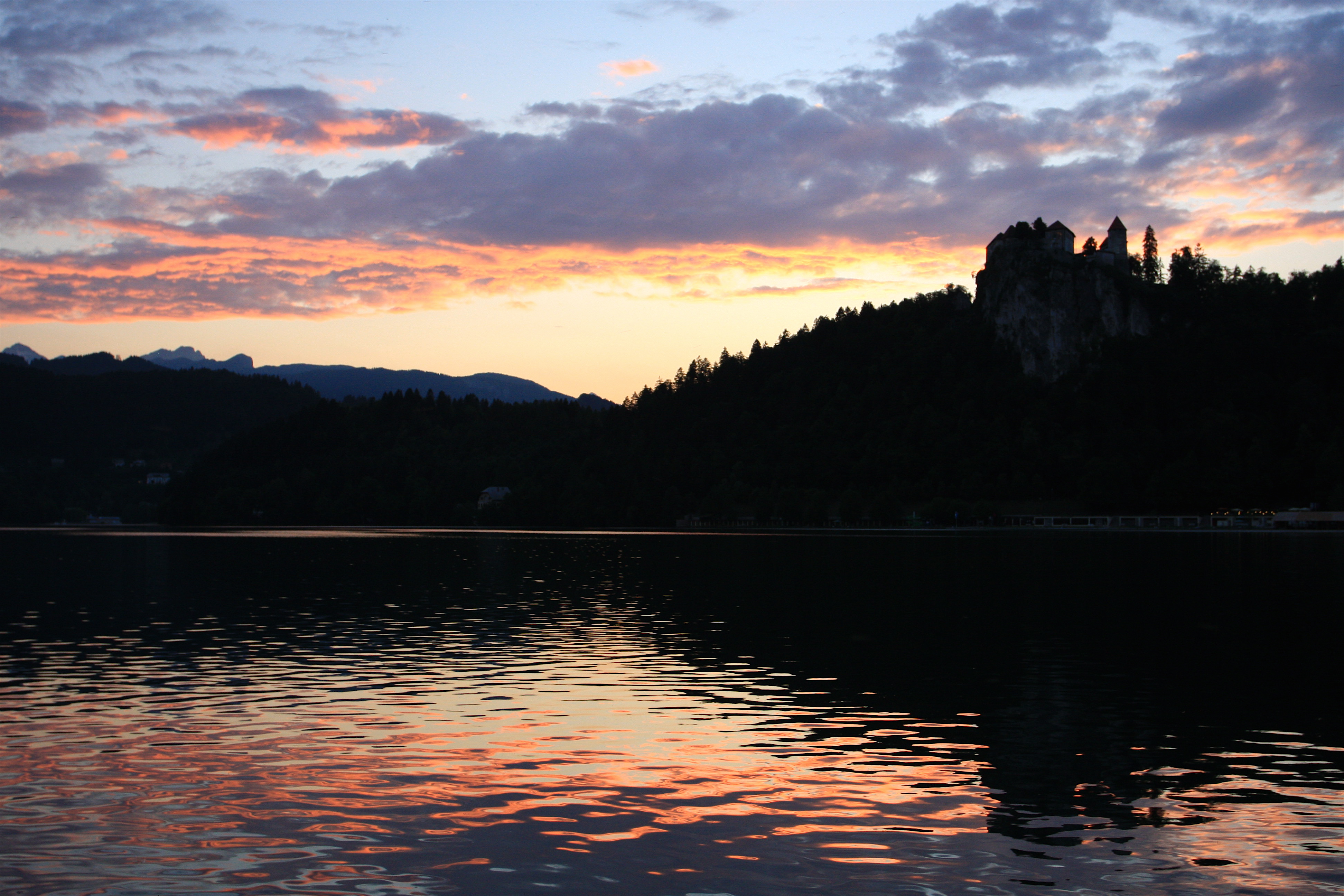 Sunset Over Lake Bled - Bled, Slovenia (7451257486)