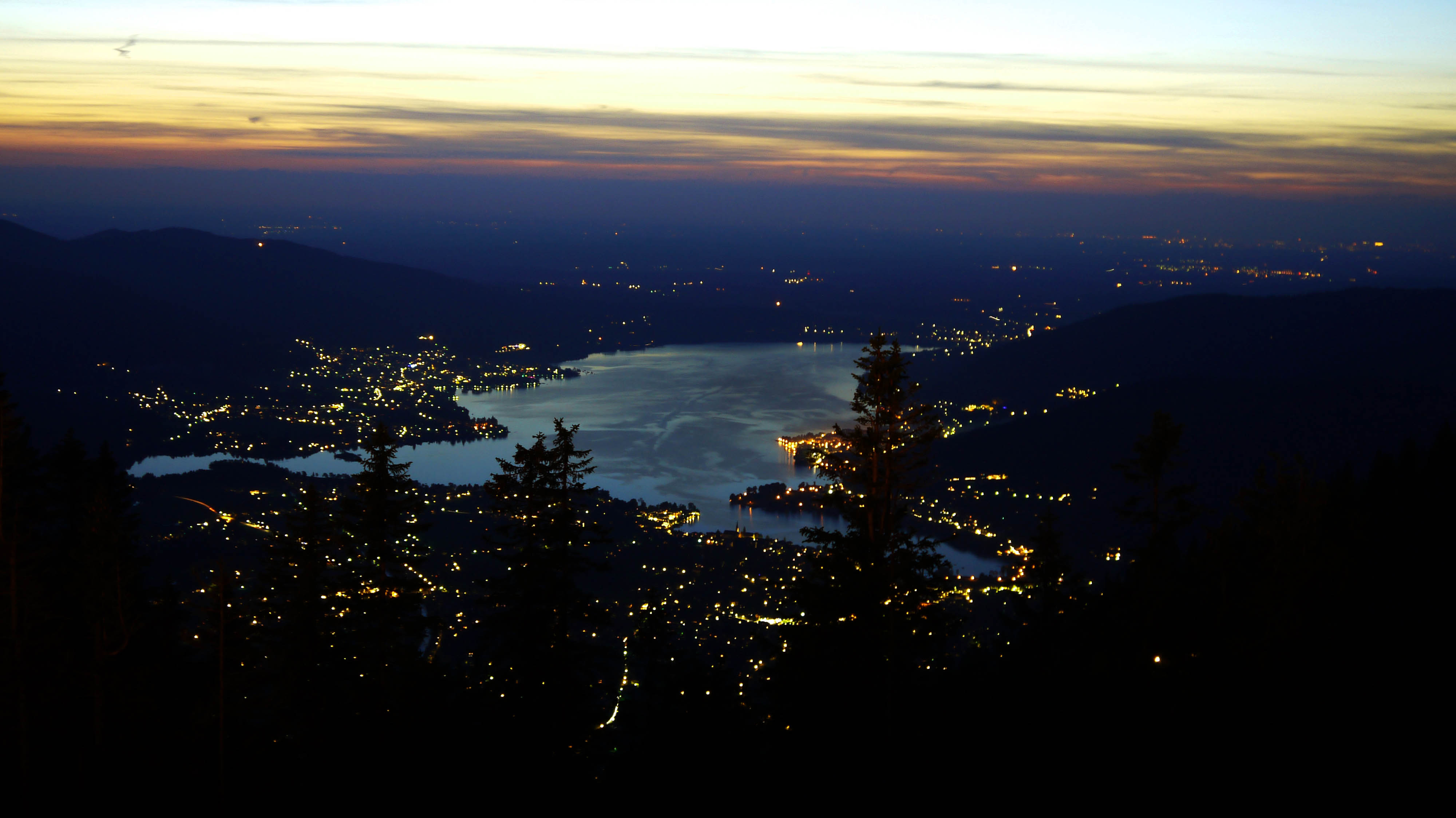 Tegernsee At Night
