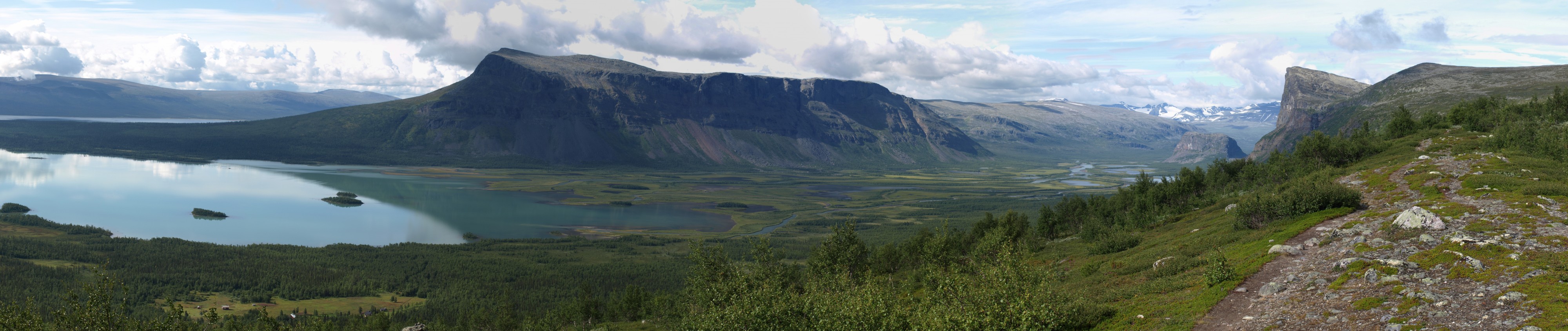 Laitaure, Aktse, Rapadalen, Skierfe
