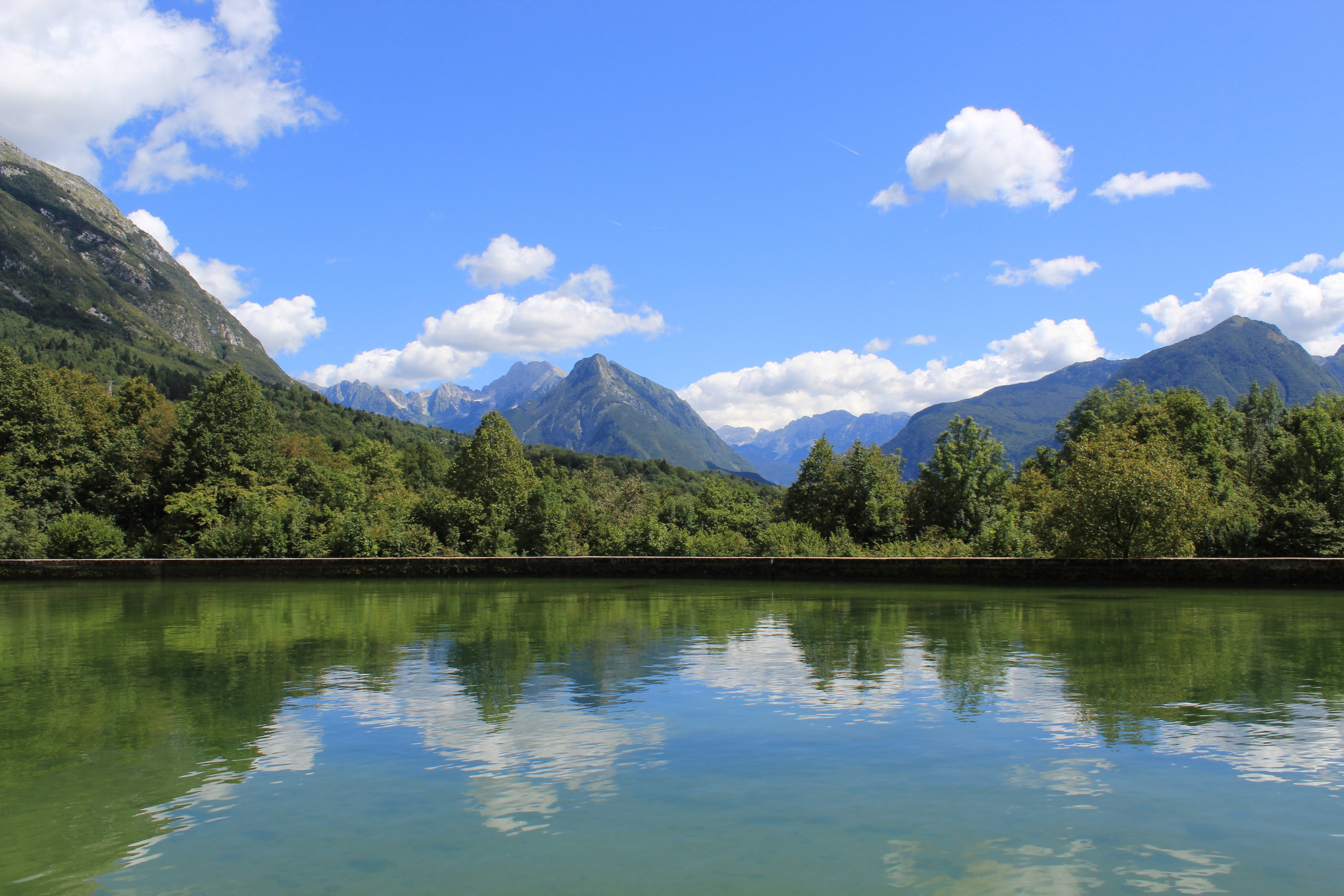 Lake near Bovec