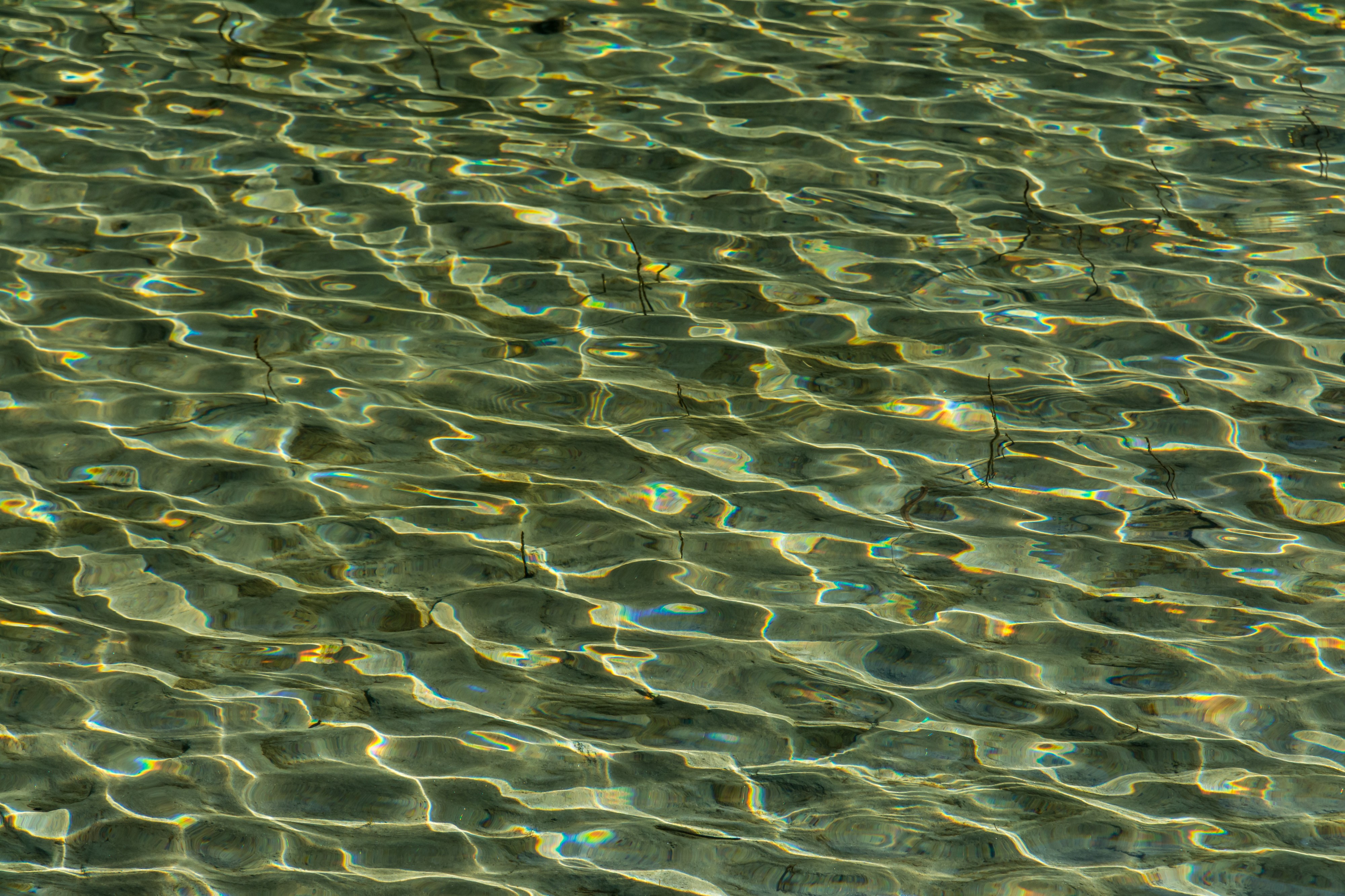 Mallnitz Stappitzer See Wasseroberfläche 02