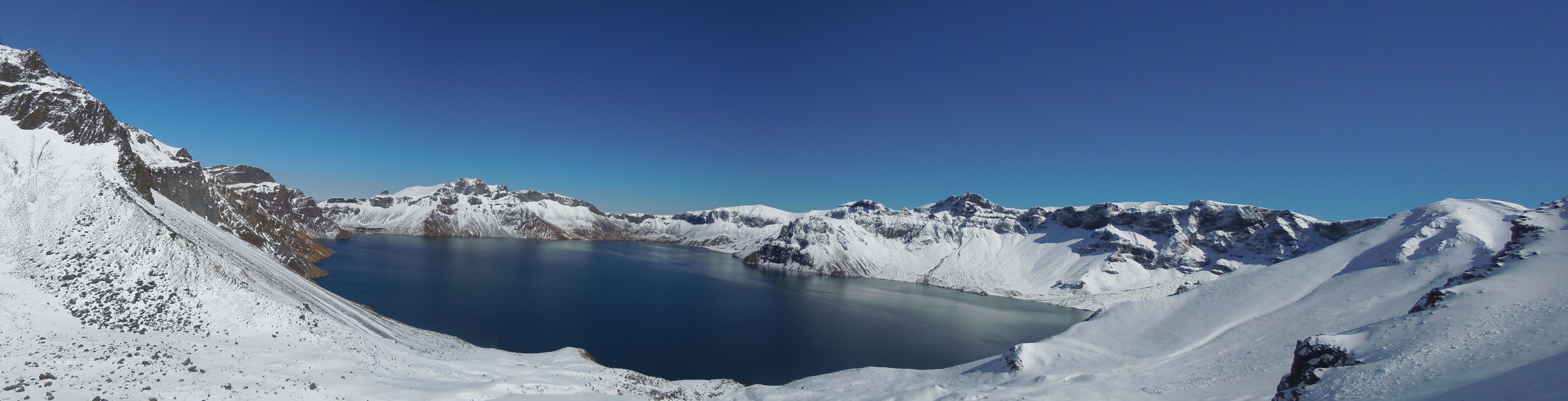 Tianchi Lake Panorama