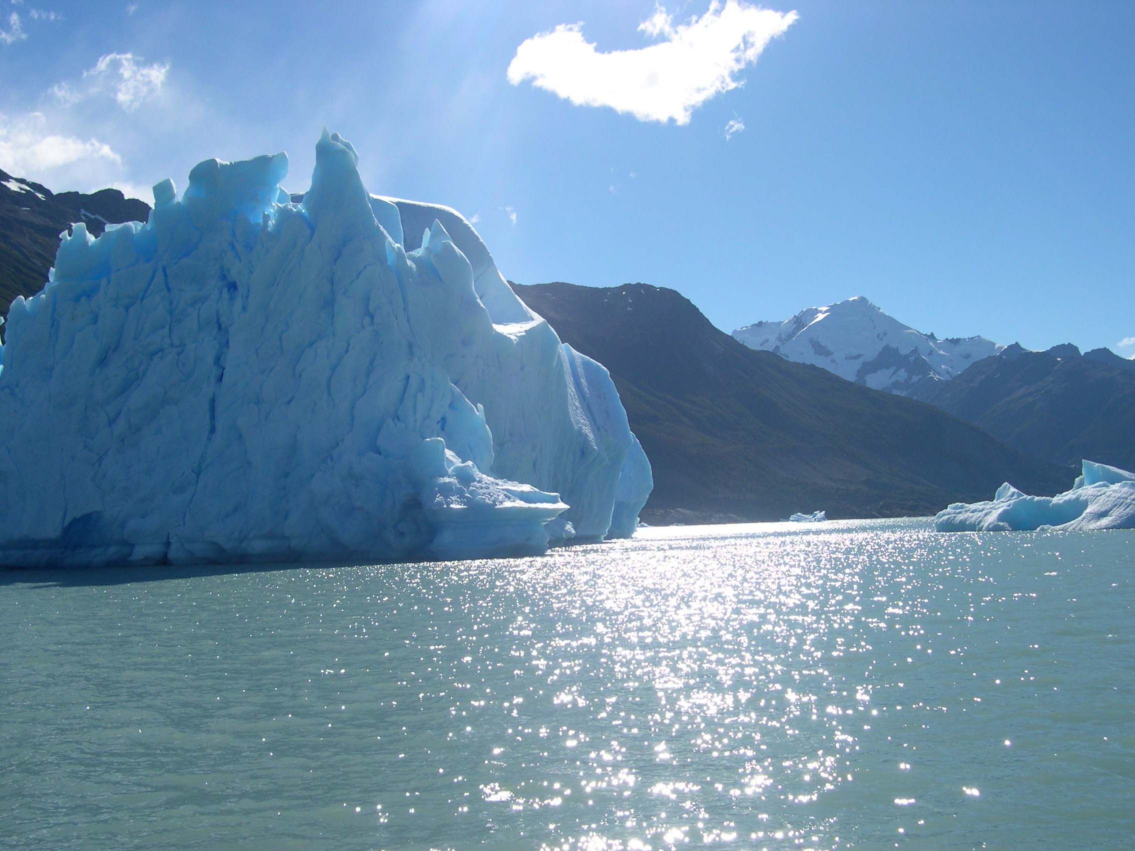 Upsala icebergs