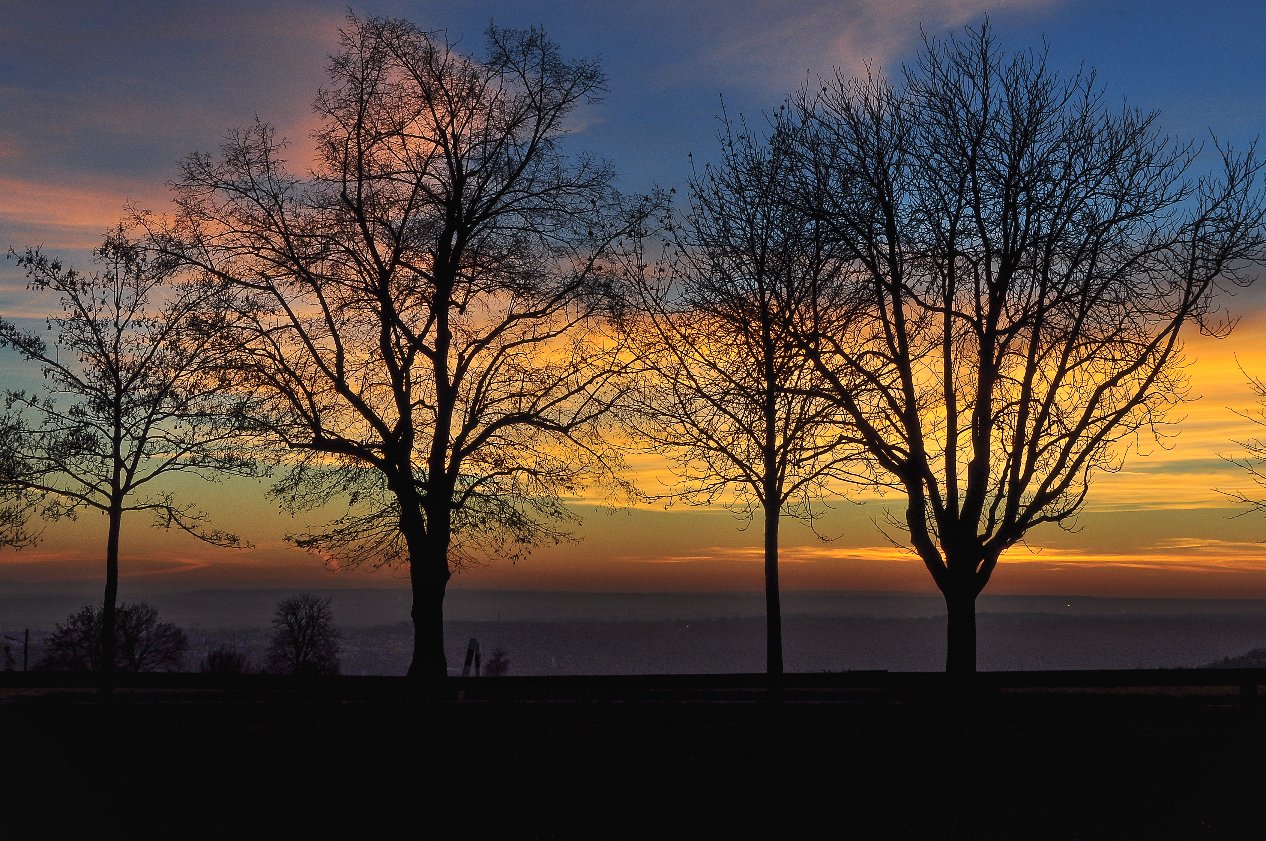 Abend im Landschaftsschutzgebiet