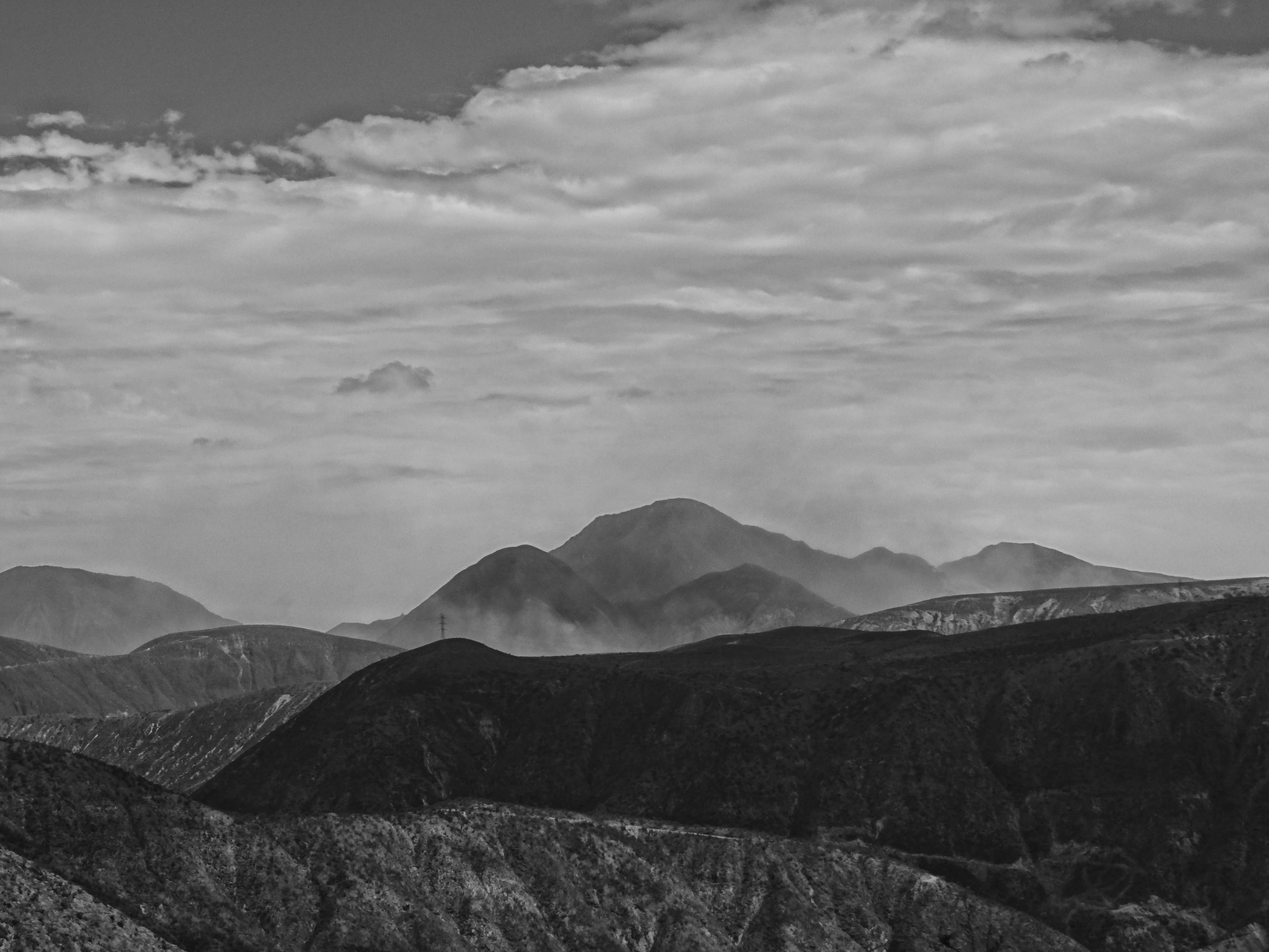 Andes Mountains South America Photograph 001