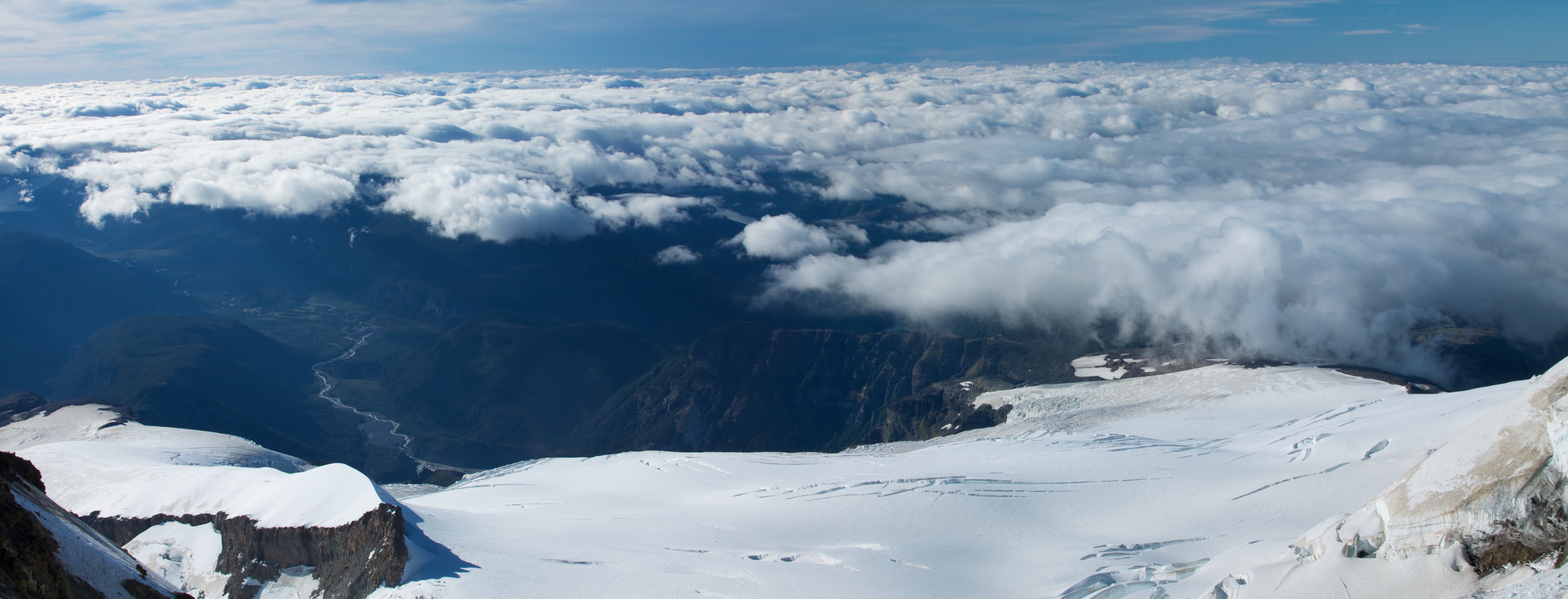 Argentina - Mt Tronador Ascent - 25 - above the clouds (6962456035)