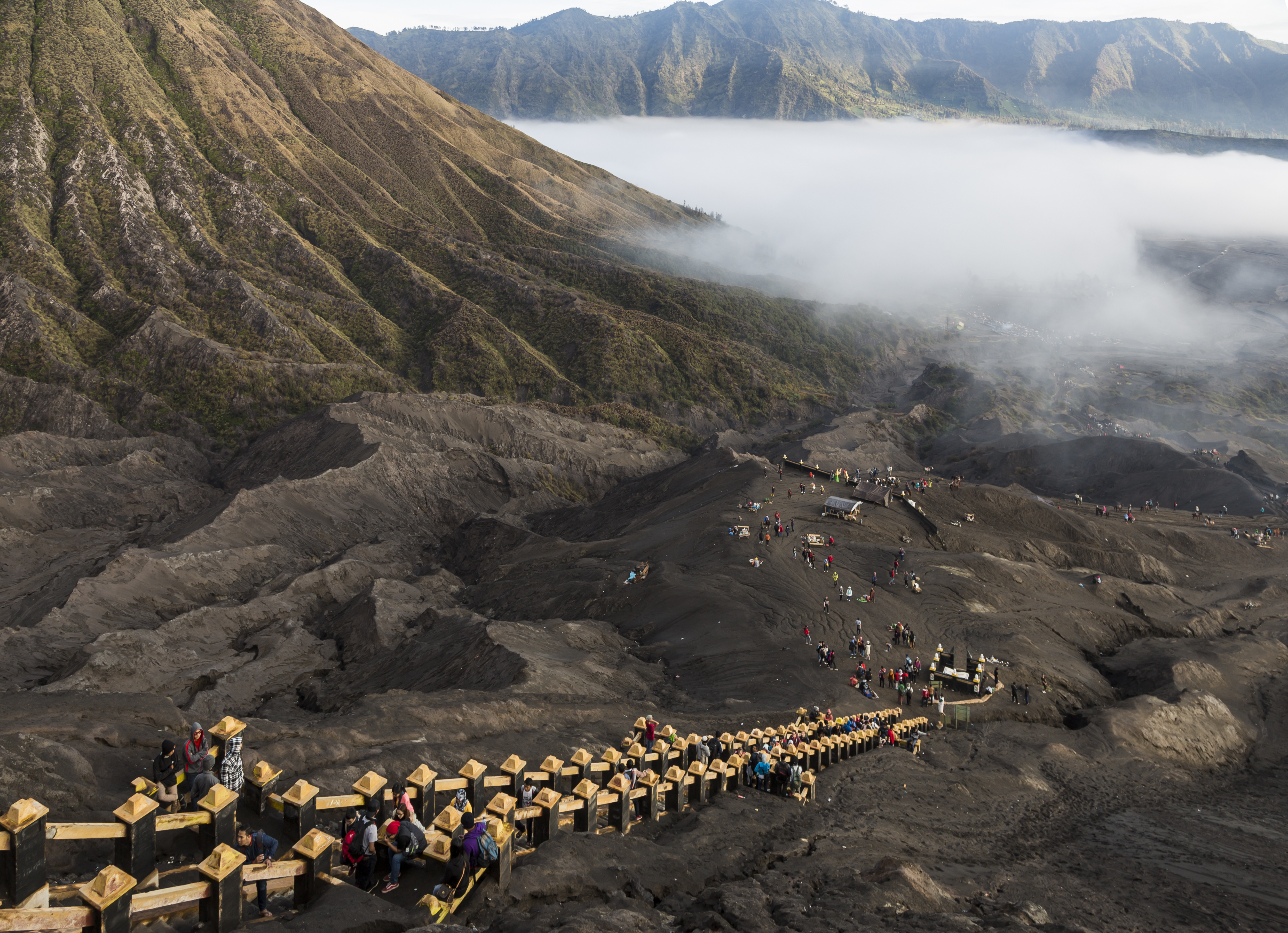 Bromo-Tengger-Semeru-National-Park Indonesia Stairway-to-Bromo-crater-04