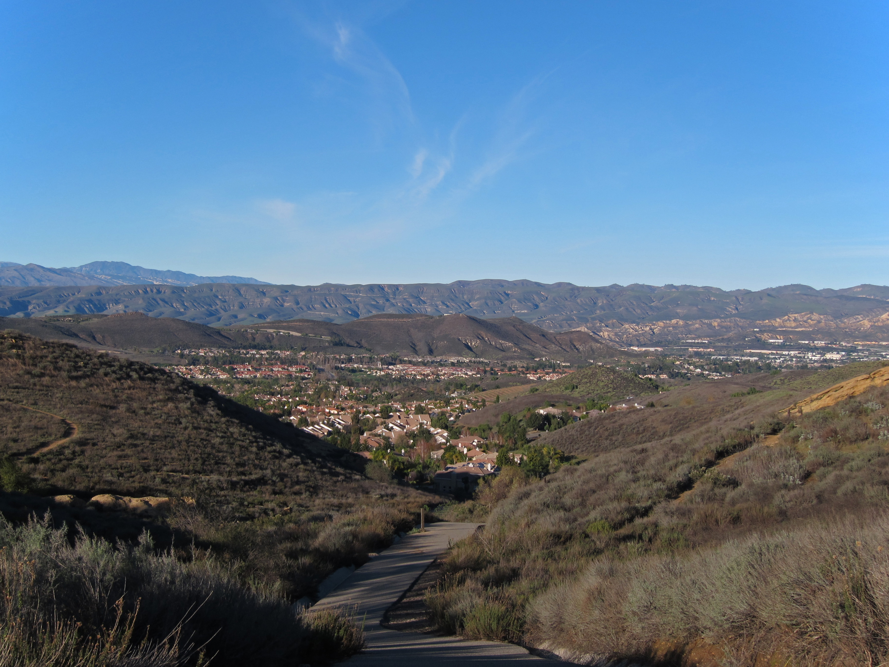Conejo Valley hiking trails December 2010 003