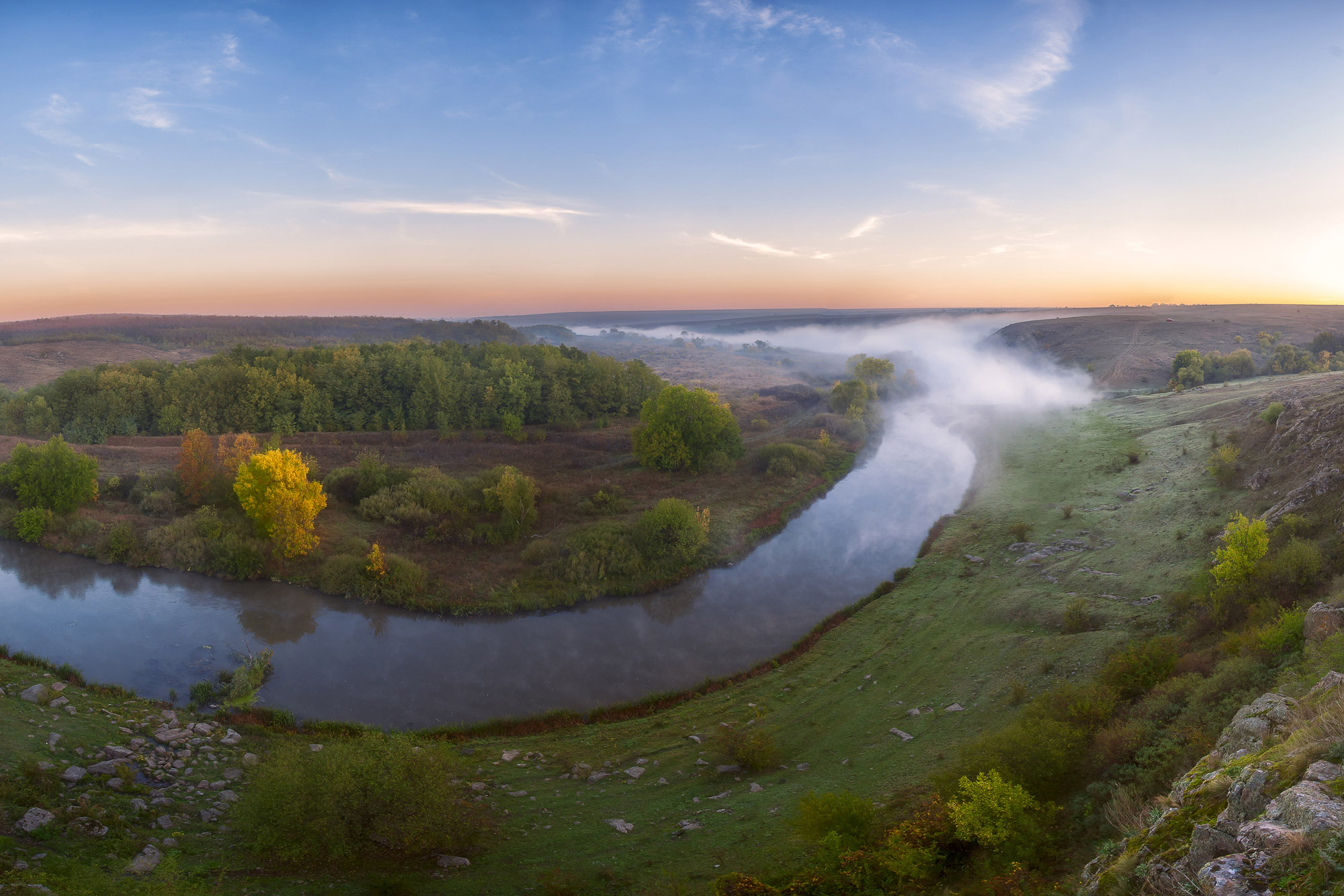 a morning at Kalmiussky Reserve, Ukraine