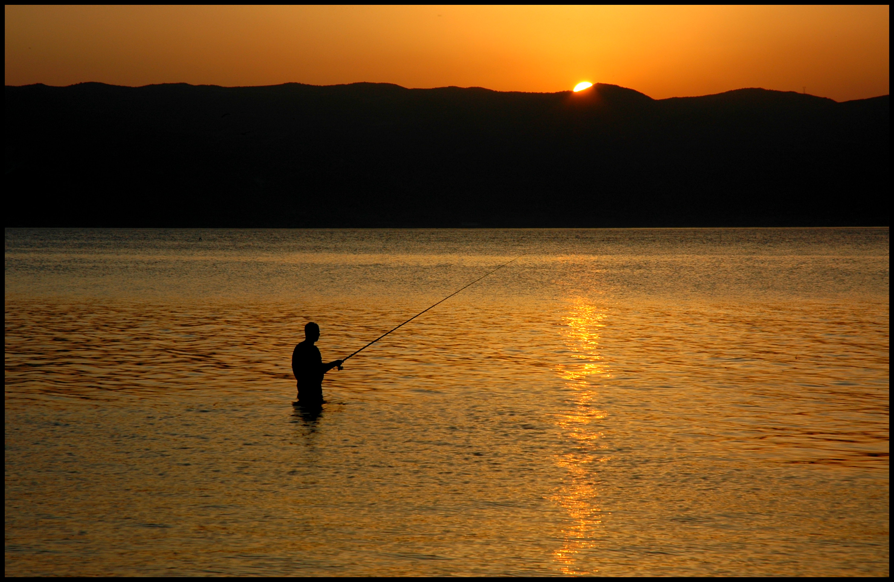 Fishing Lake Ohrid