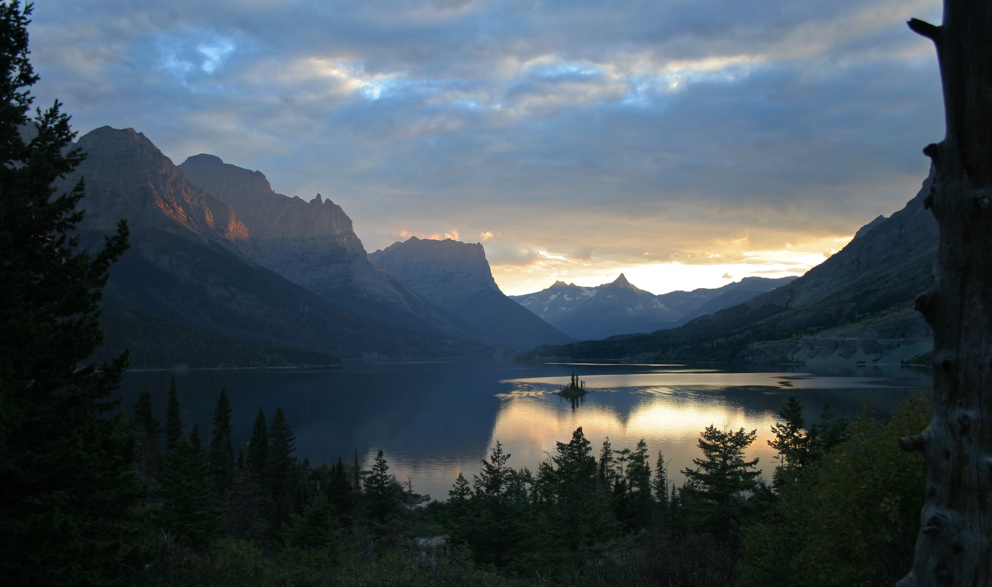 Glacier National Park sunset