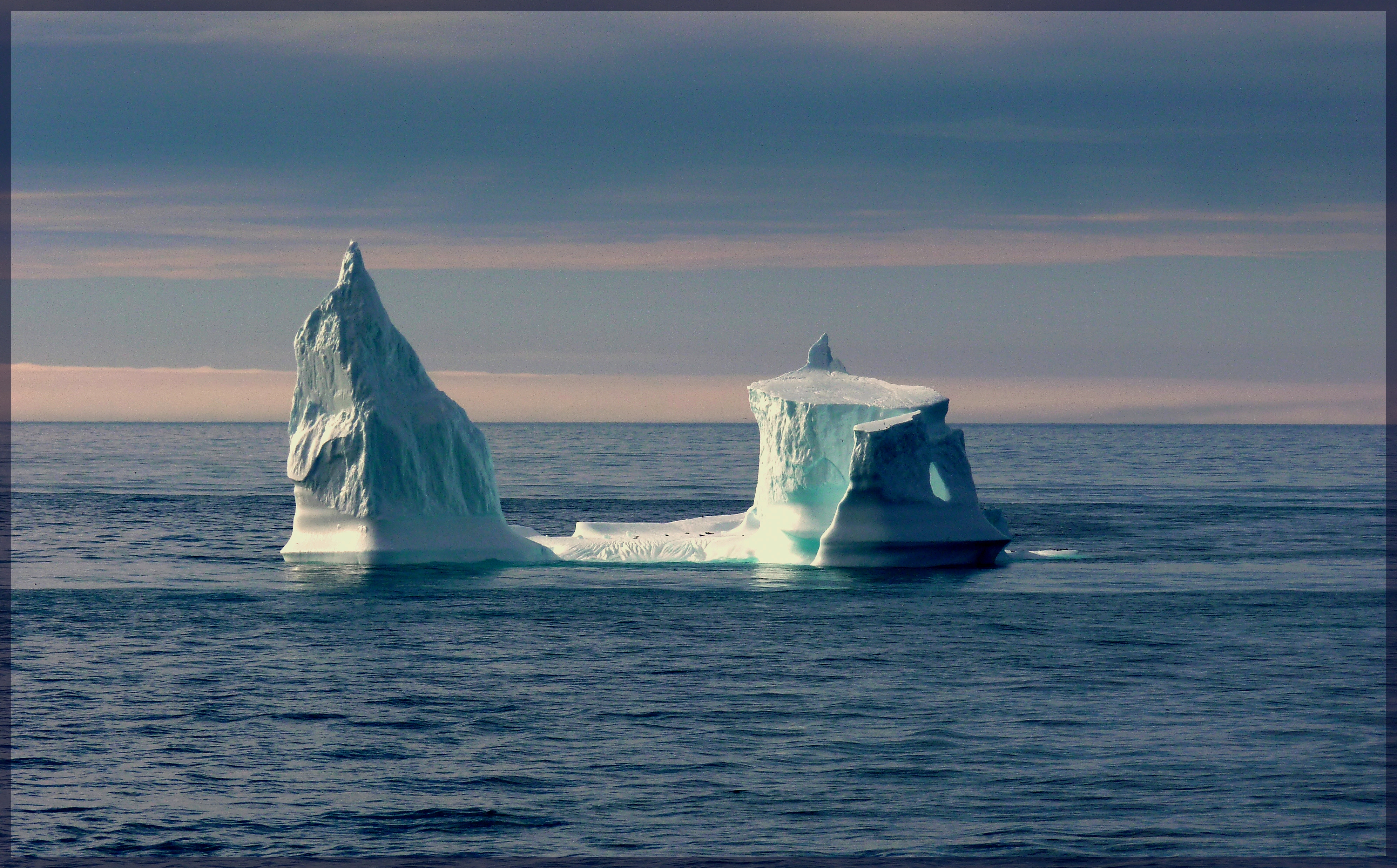 Iceberg nel mare del Labrador