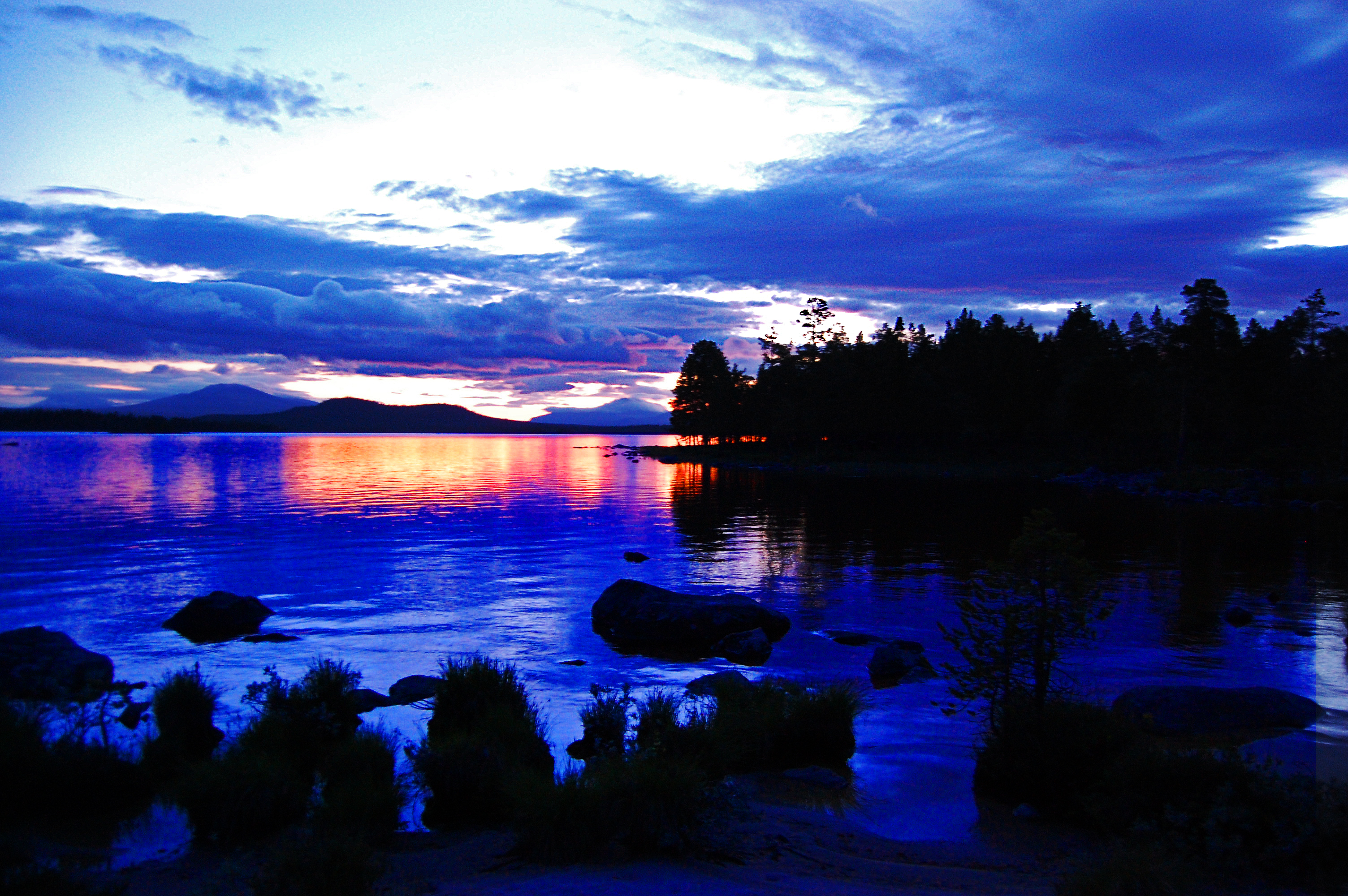 Isteren at Night, near Femundsmarka