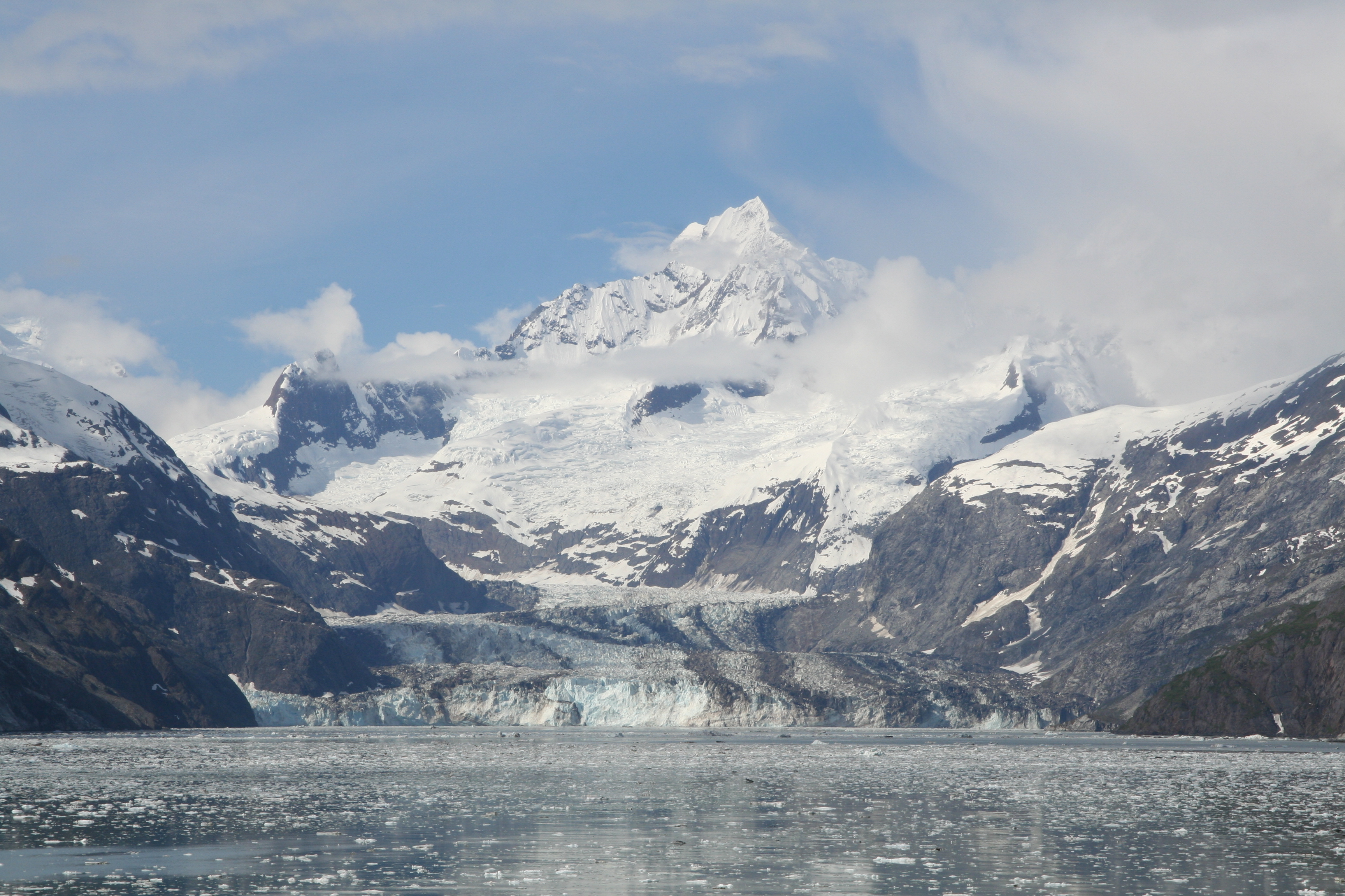 John Hopkins Glacier Bay Mount Orville Mount Wilbur Alaska 2014