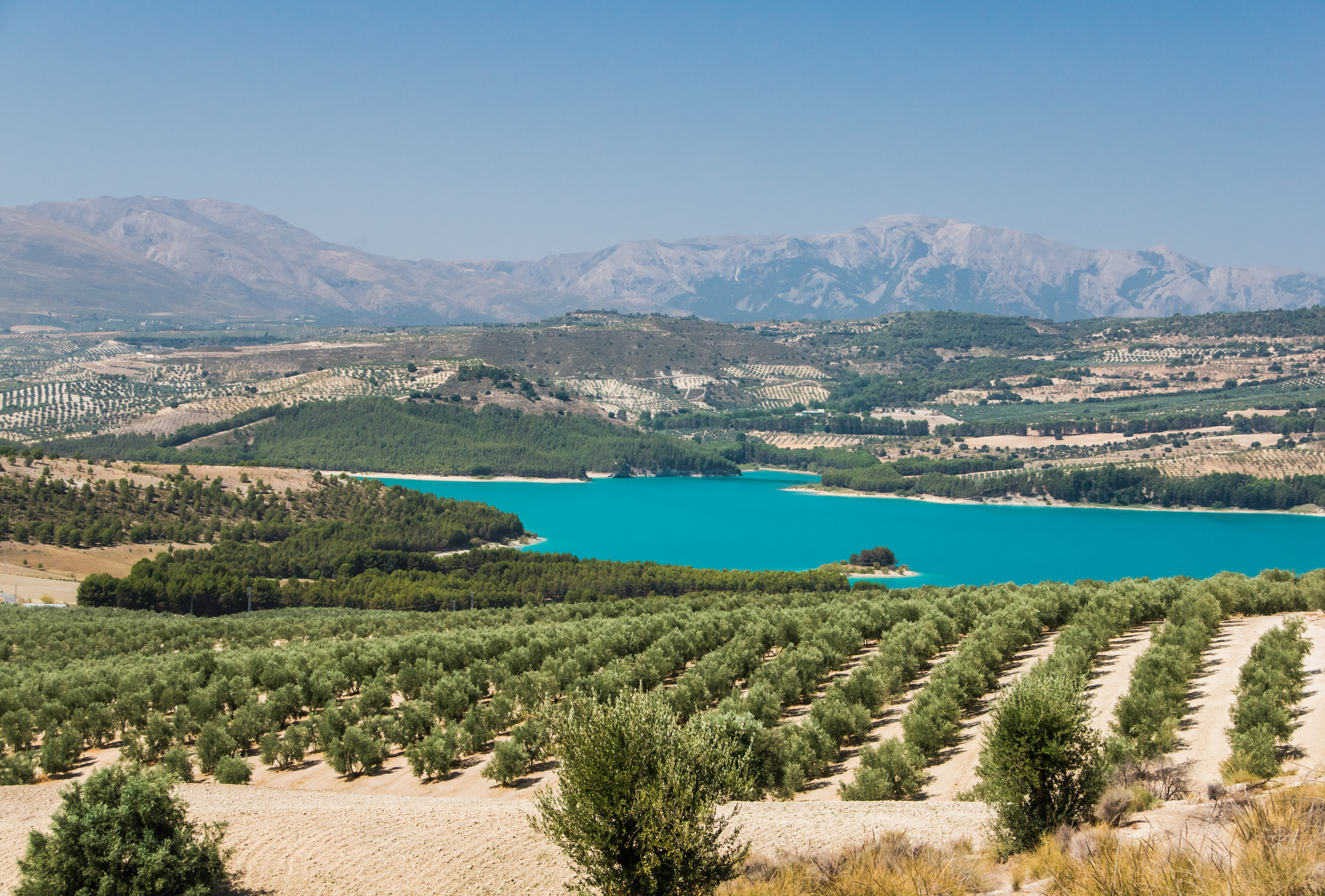 Landscape of Granada Province, Andalusia, Spain