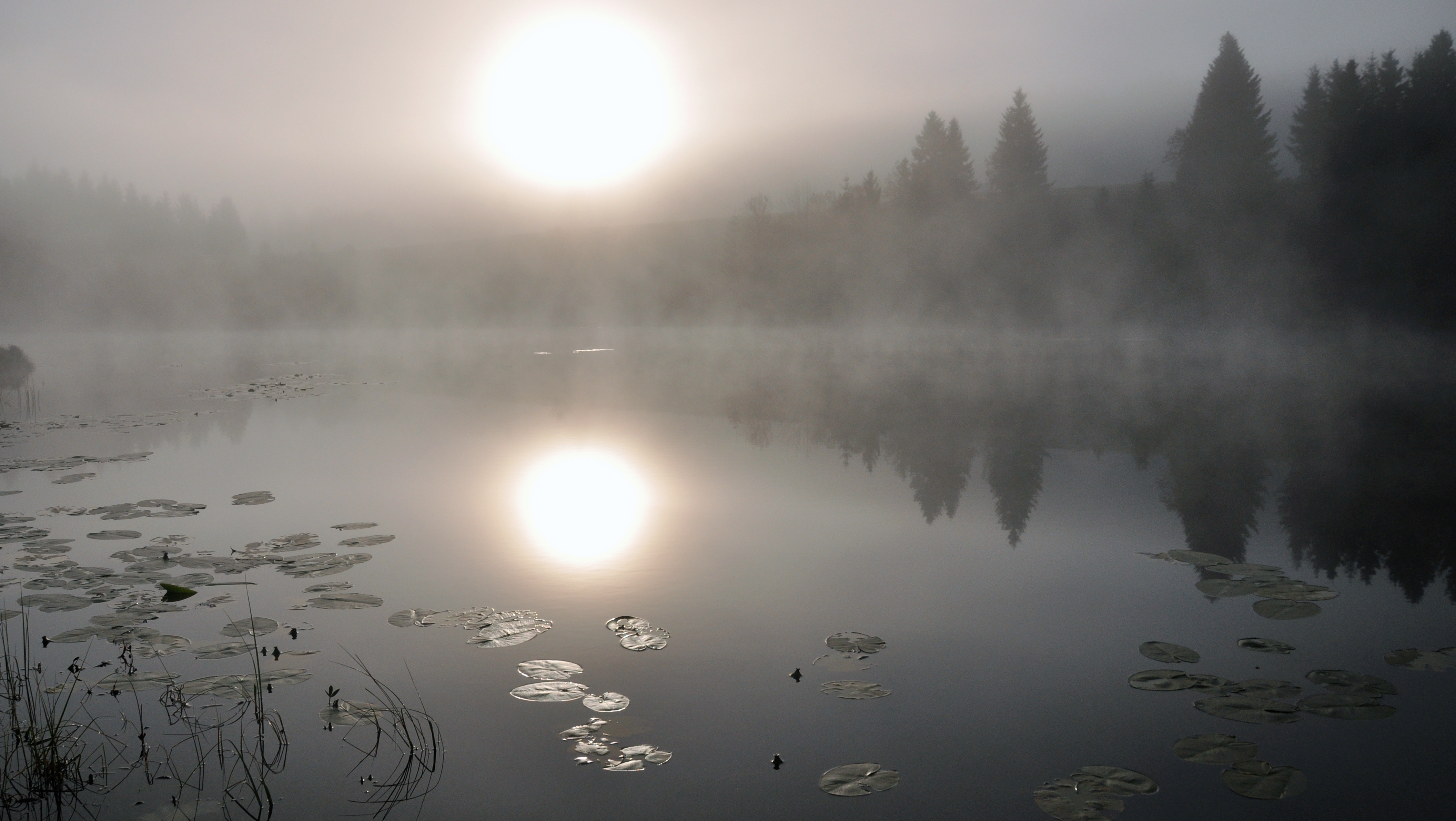 Lever de soleil sur le Lac des Pontets DSC0194