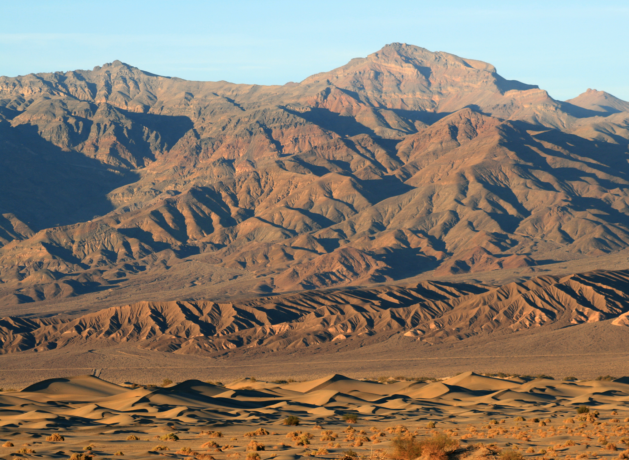 Mesquite Flat Dune field at Death Valley NP