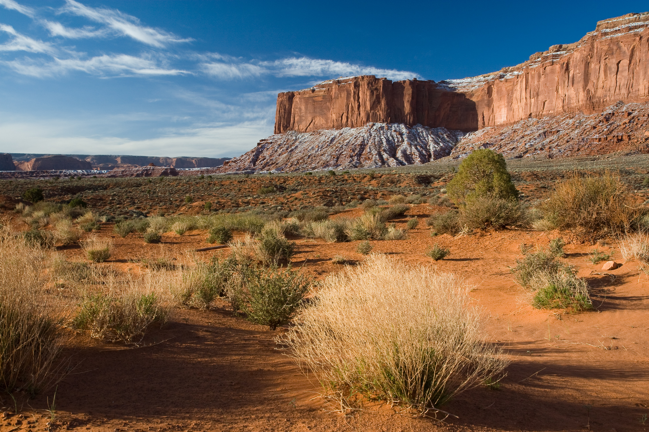 Monument Valley Morning Snow MC