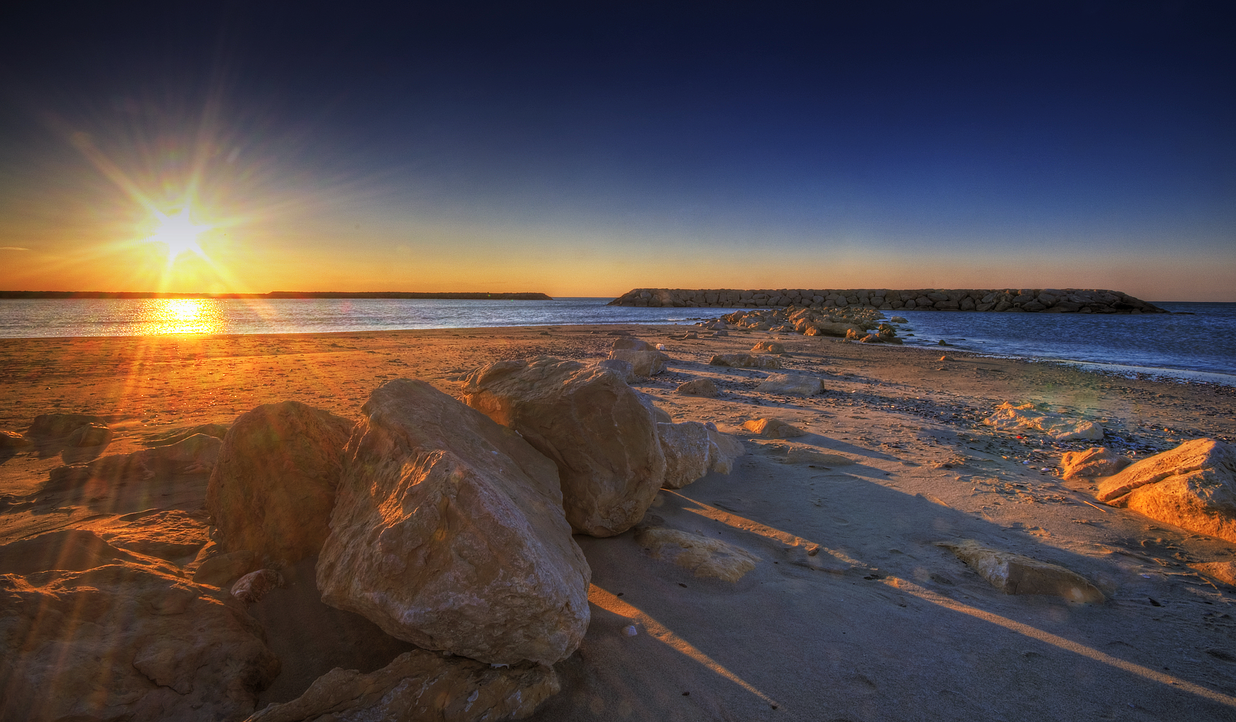 Morning on the Beach - Saintes-Maries-de-la-Mer - France