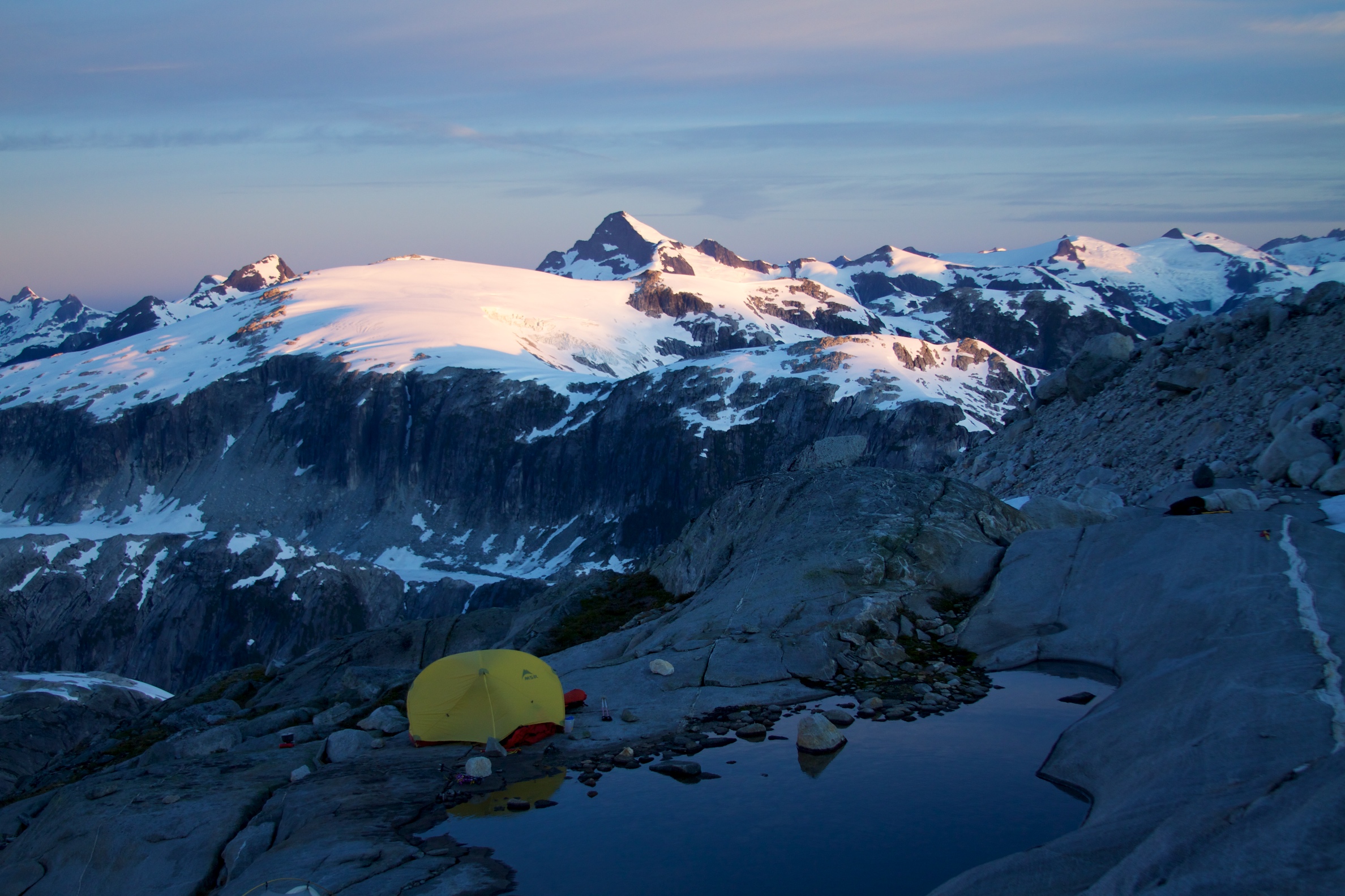 Morning reaches Mt Tinniswood first (6443833781)