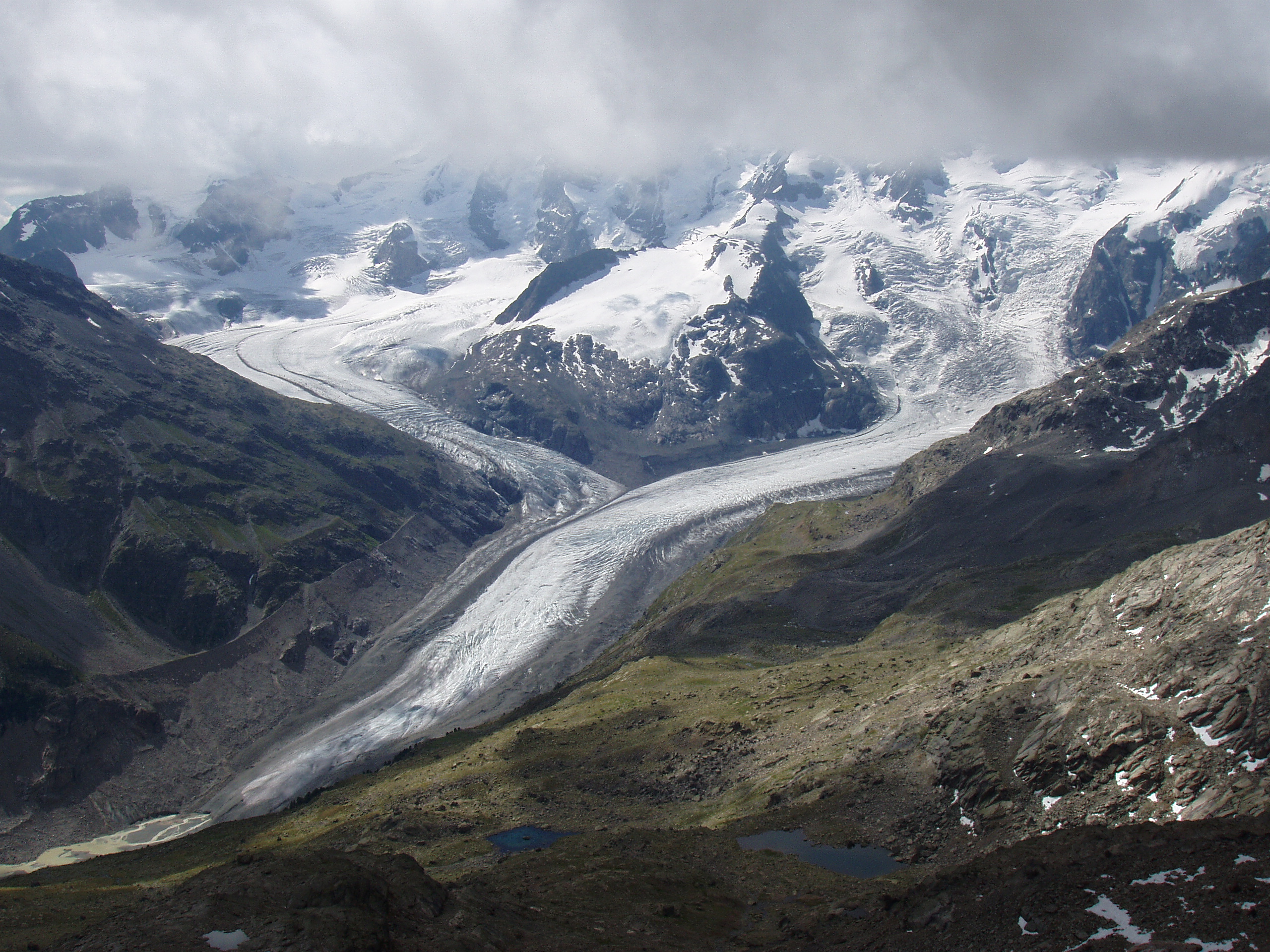 Morteratsch- und Persgletscher