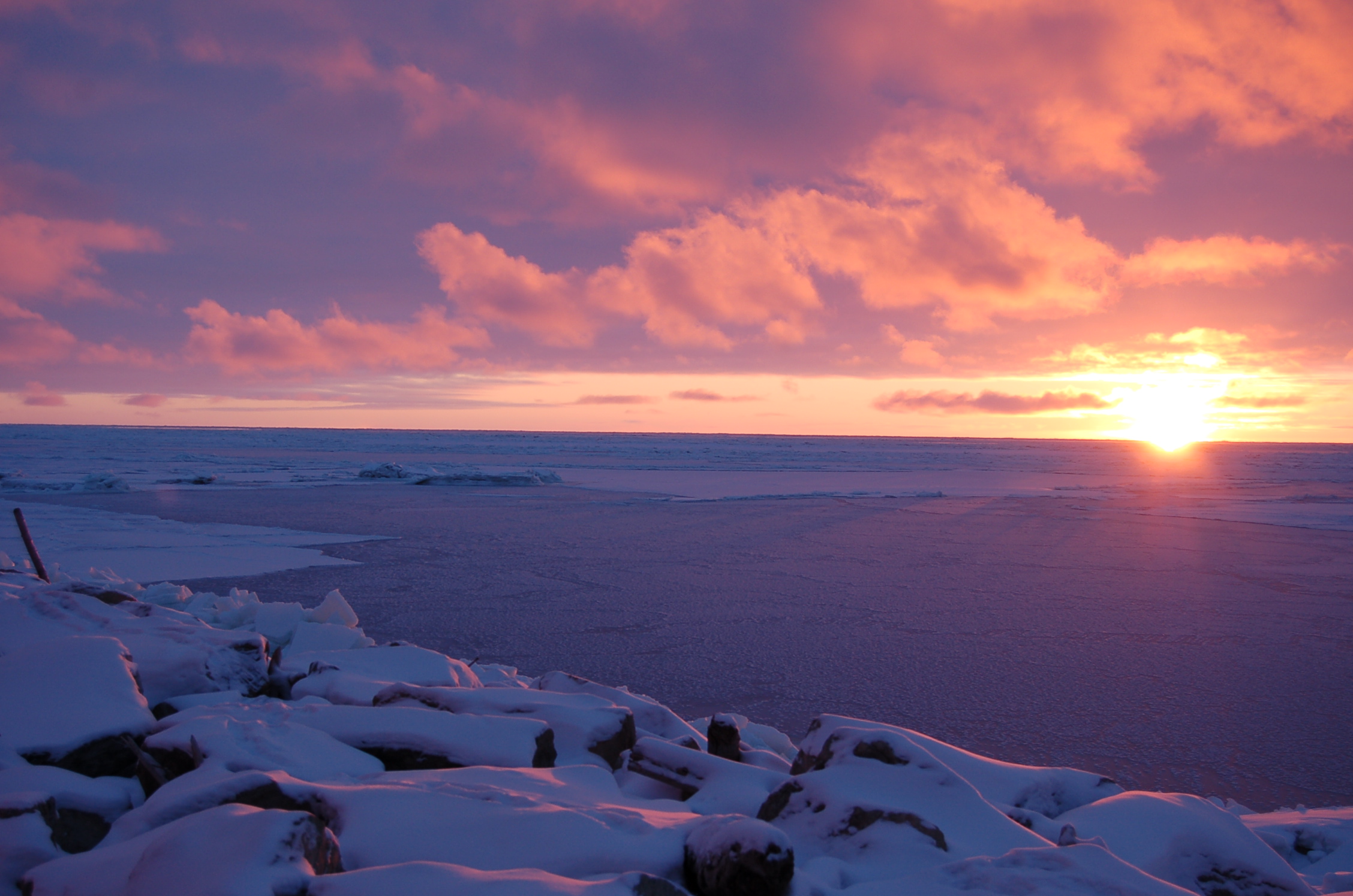Norton Sound sunrise