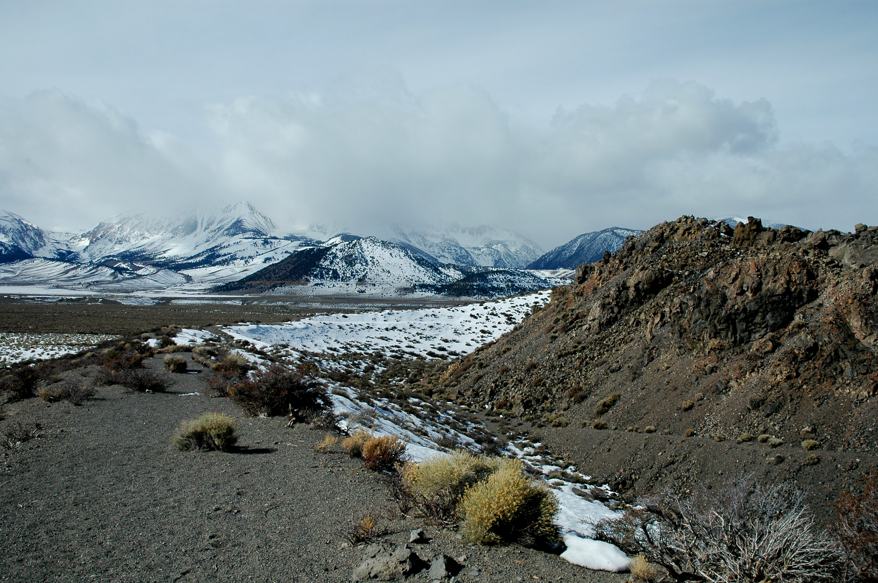 Panum Crater winter