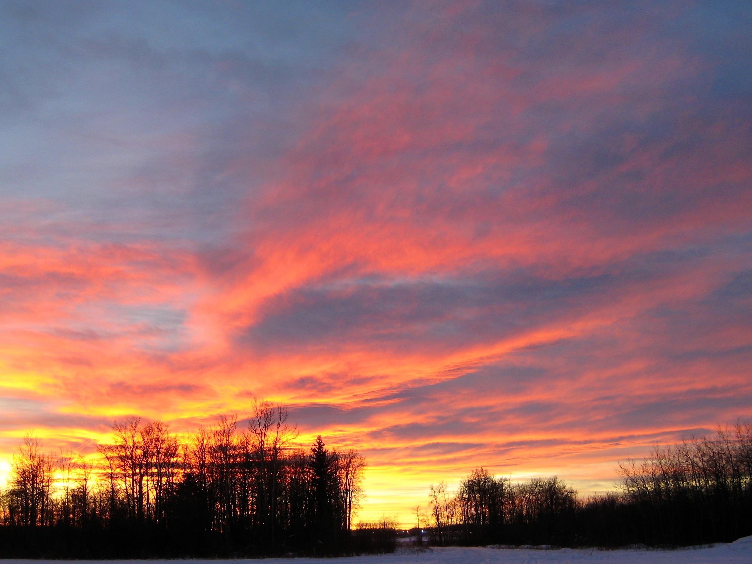Peace River Sunset