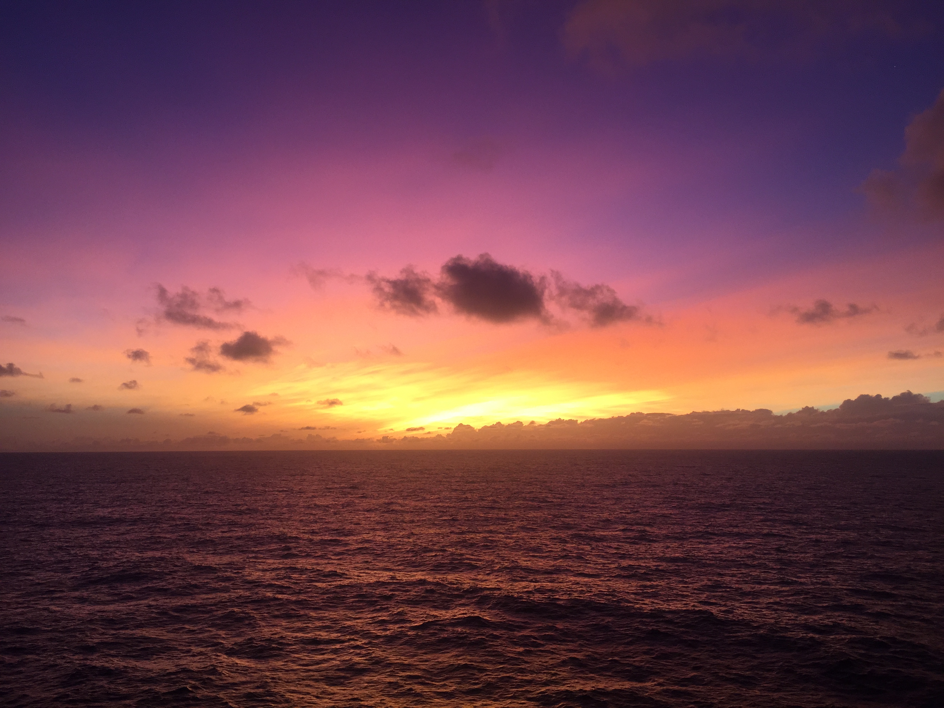Por do Sol na Bacia de Santos 2