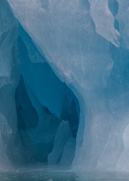 A look inside an iceberg (1), Liefdefjord, Svalbard