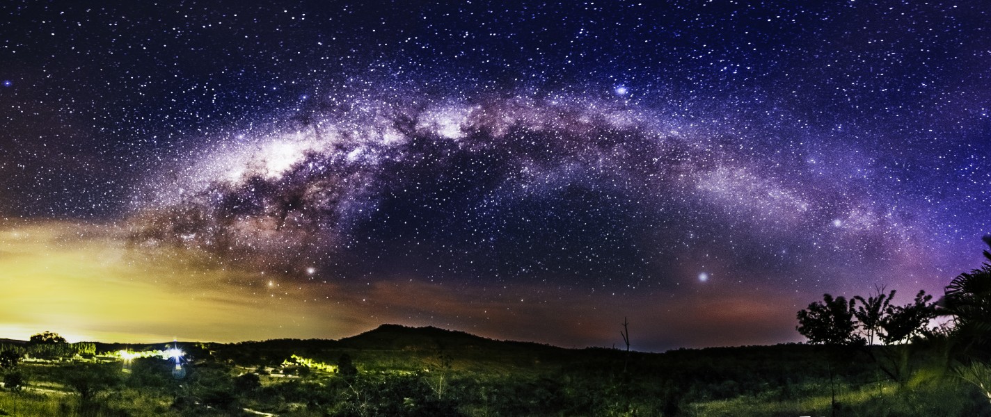 Arco da Via Láctea sobre Corumbá / The Milky Way