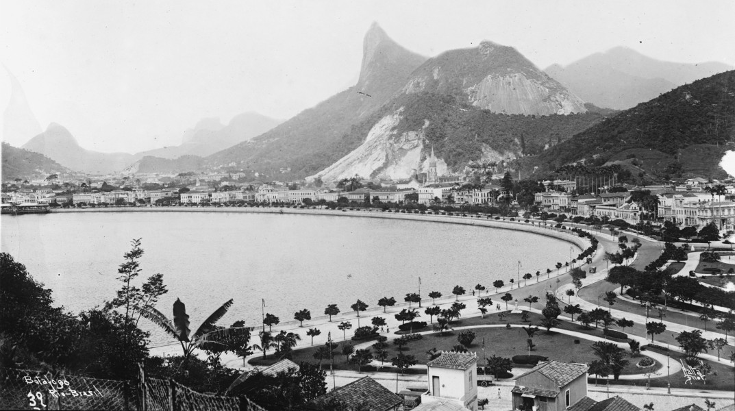 Botafogo Bay ca1910s Rio de Janeiro photo from USA Library of Congress 20412u